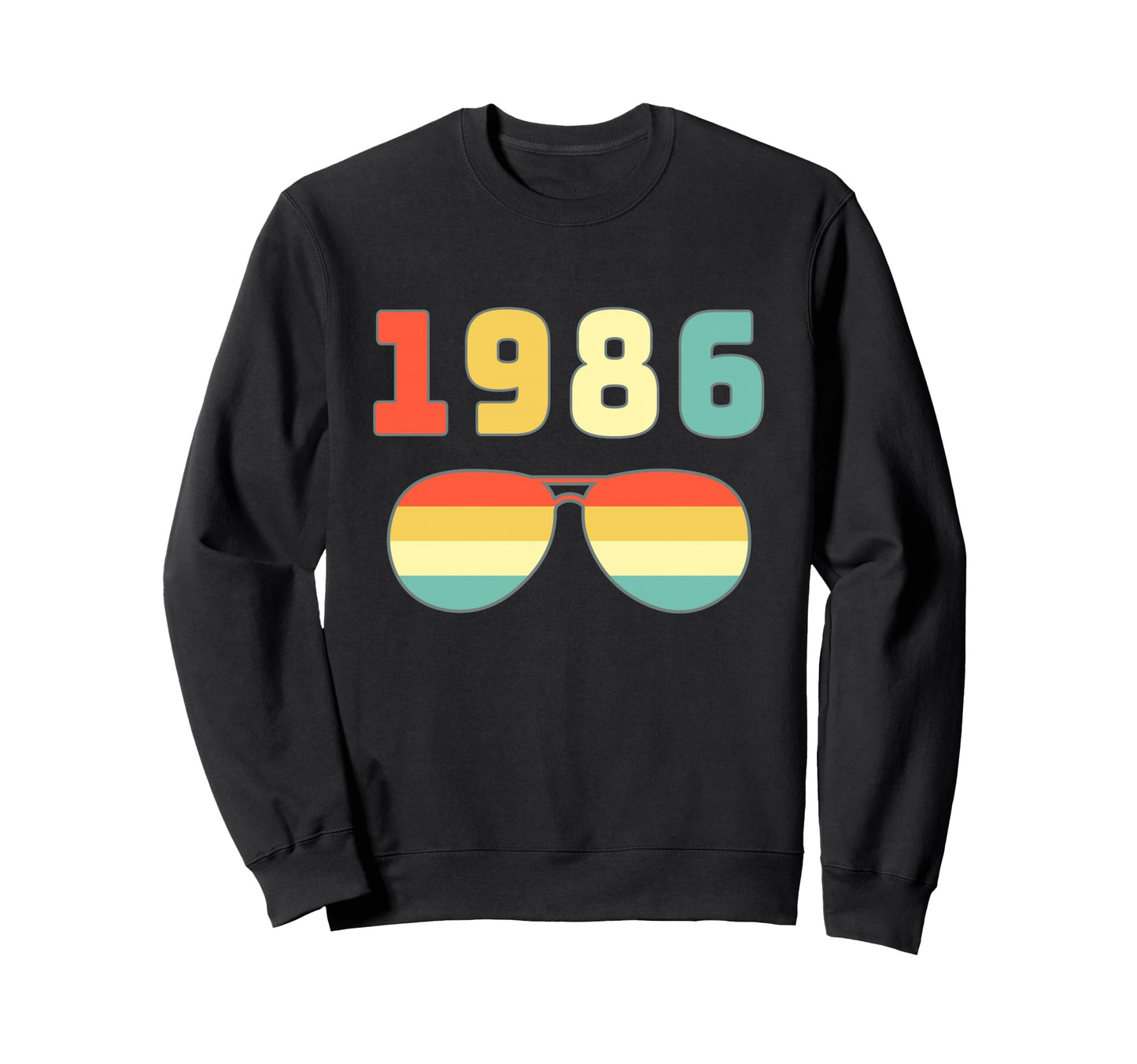 1986 T Shirts Funny 1986 Birthday Sweatshirt - Unique Graphic Unisex - T-Shirt, Sweatshirt, Hoodie