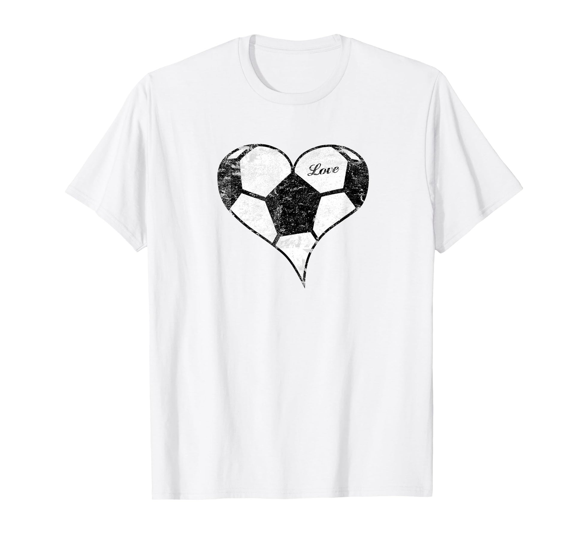Soccer Love Soccer Heart Soccer Mom T-Shirt - Novelty Apparel for Adults - T-Shirt, Sweatshirt, Hoodie
