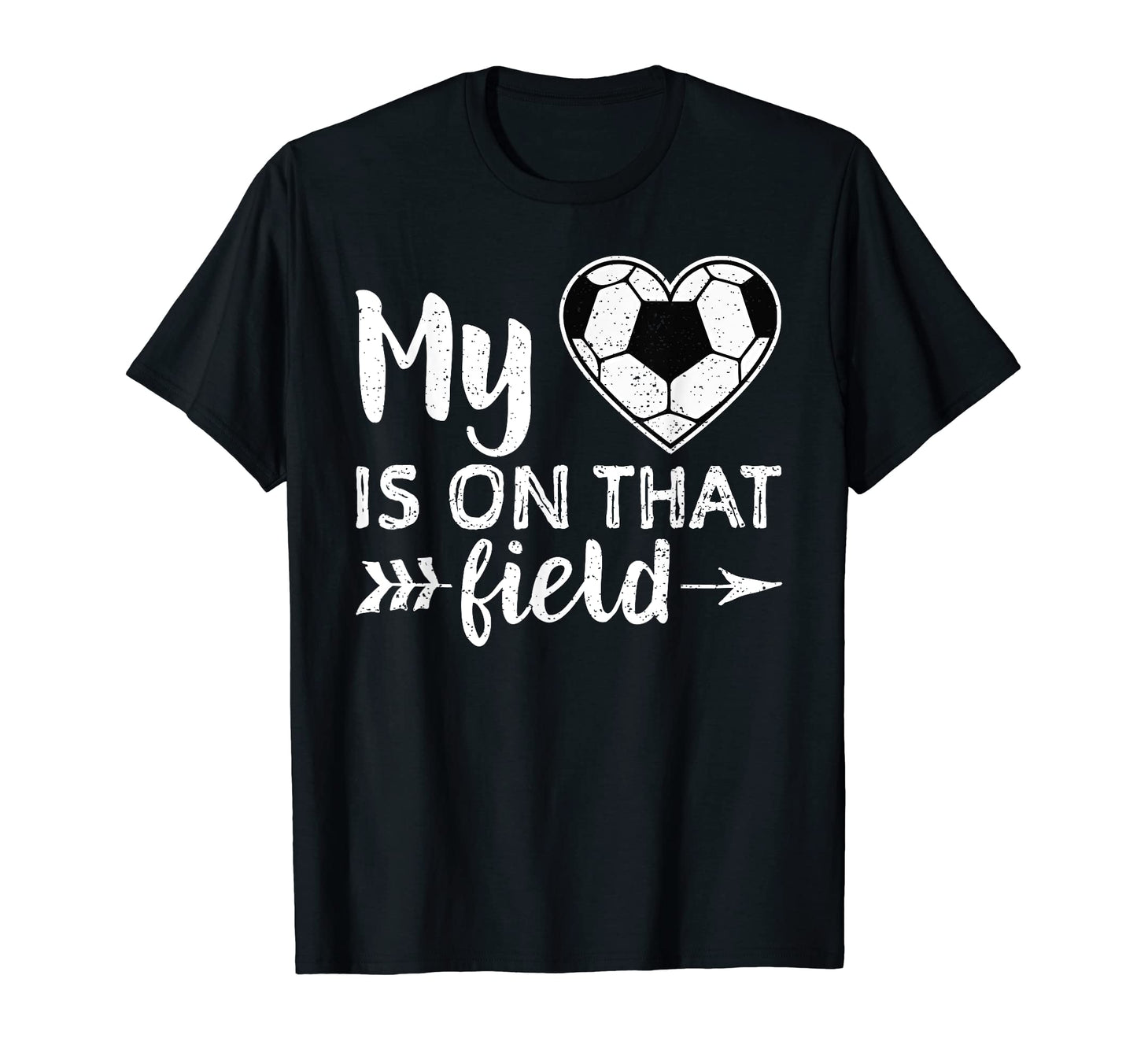 My Heart Is That Field Soccer Mom T-Shirt - Aesthetic Graphic Men Women - T-Shirt, Sweatshirt, Hoodie