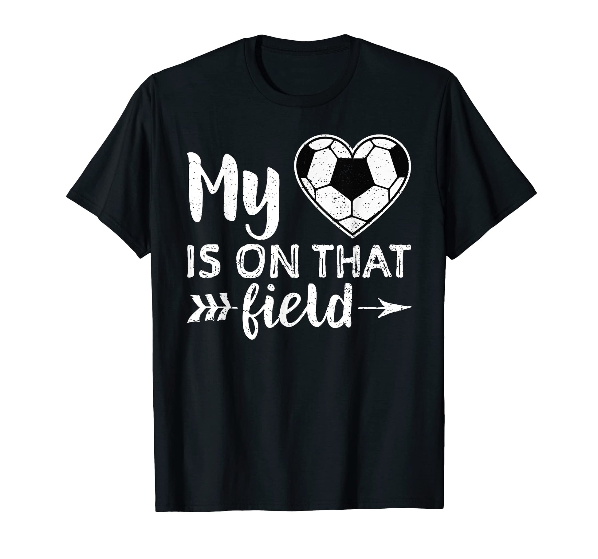 My Heart Is That Field Soccer Mom T-Shirt - Aesthetic Graphic Men Women - T-Shirt, Sweatshirt, Hoodie