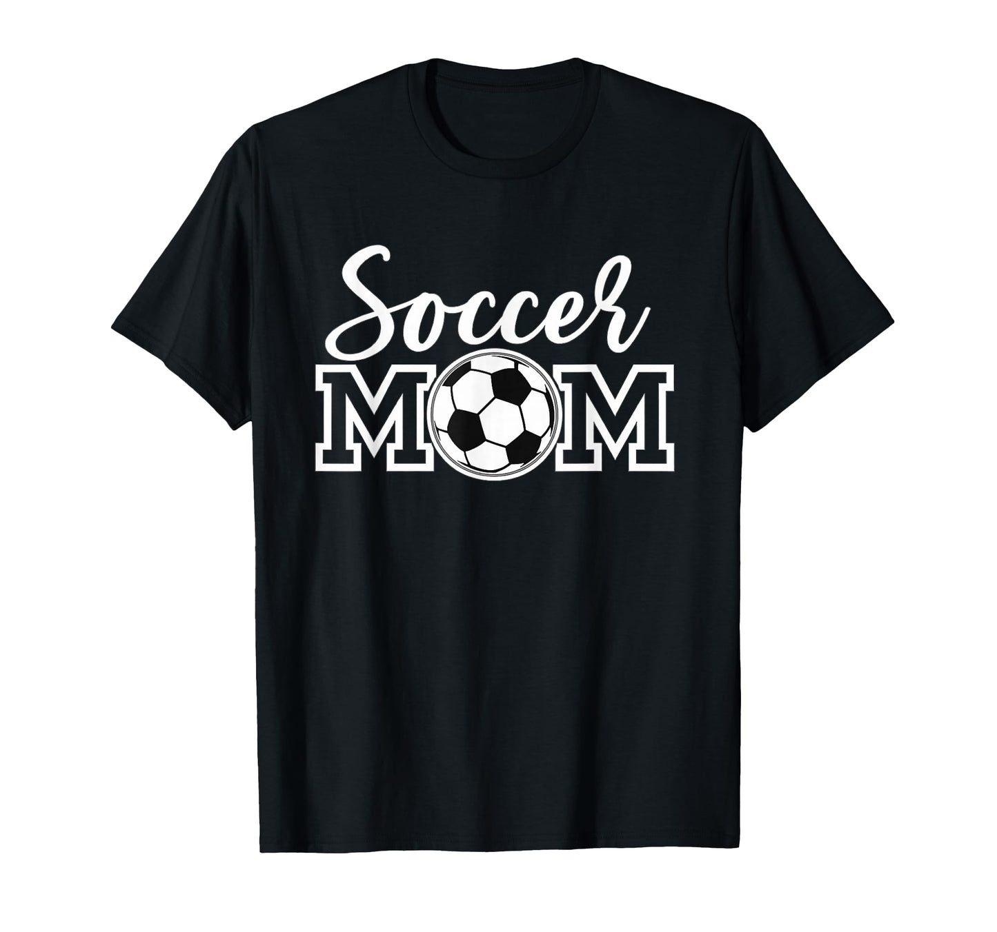 Soccer Mom White Sports Mom Game Day T-Shirt - Novelty Apparel Unisex - T-Shirt, Sweatshirt, Hoodie