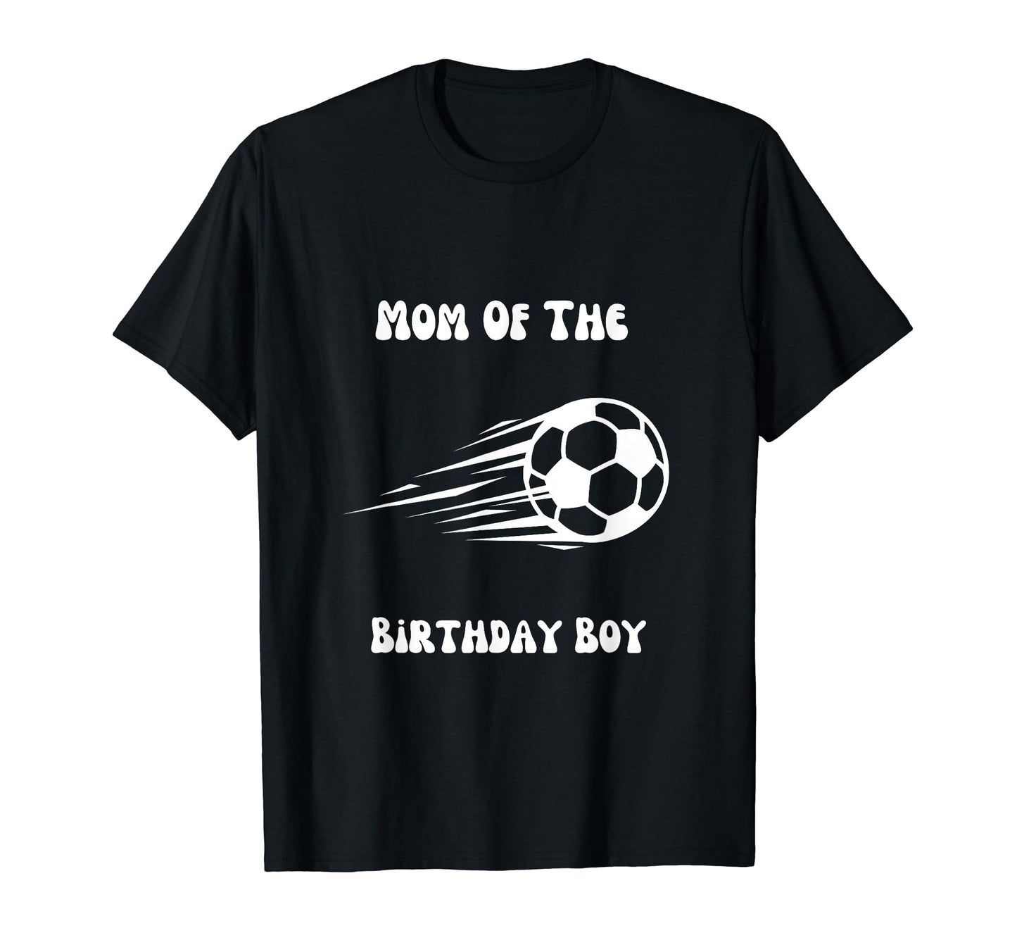 Soccer Birthday Birthday Mom Soccer T-Shirt - Custom Art Print Unisex - T-Shirt, Sweatshirt, Hoodie