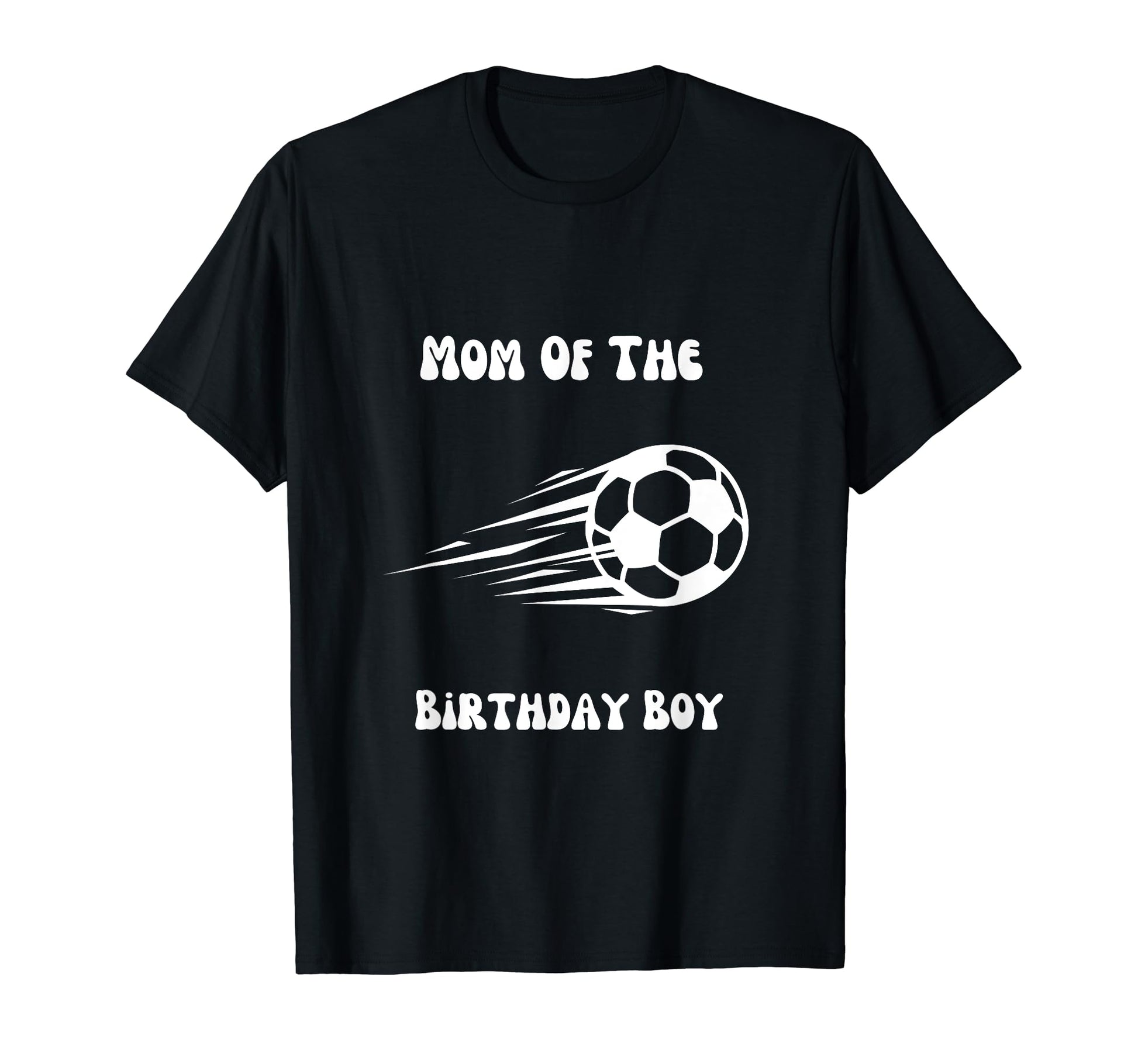 Soccer Birthday Birthday Mom Soccer T-Shirt - Custom Art Print Unisex - T-Shirt, Sweatshirt, Hoodie