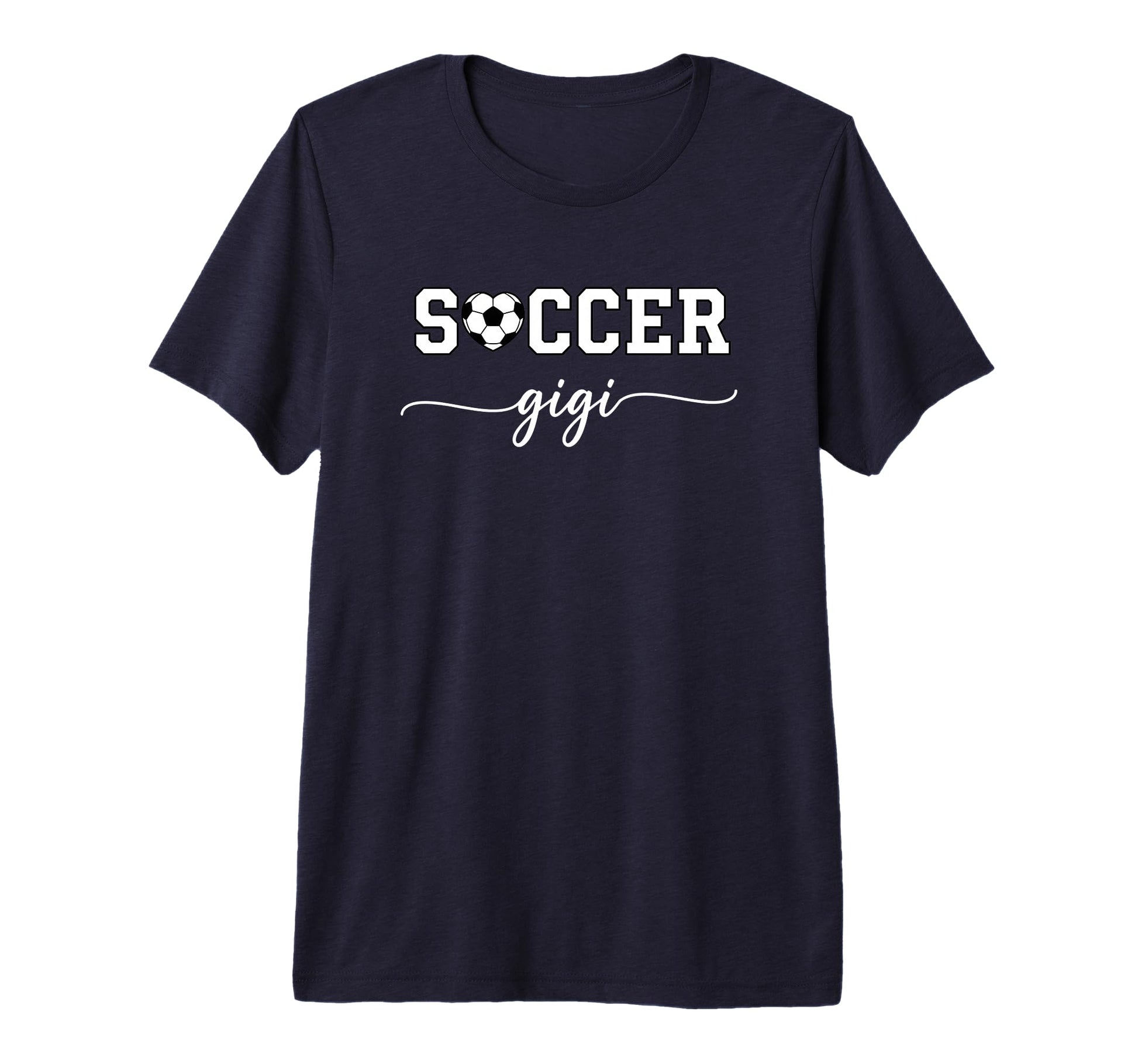 Grandparent Soccer Gigi Proud T-Shirt - Unique Graphic for Adults - T-Shirt, Sweatshirt, Hoodie