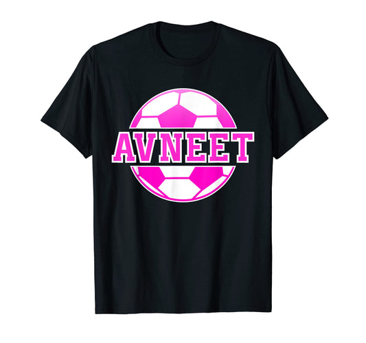 Avneet Name Soccer Play Football T-Shirt - Trendy Graphic for Adults - T-Shirt, Sweatshirt, Hoodie