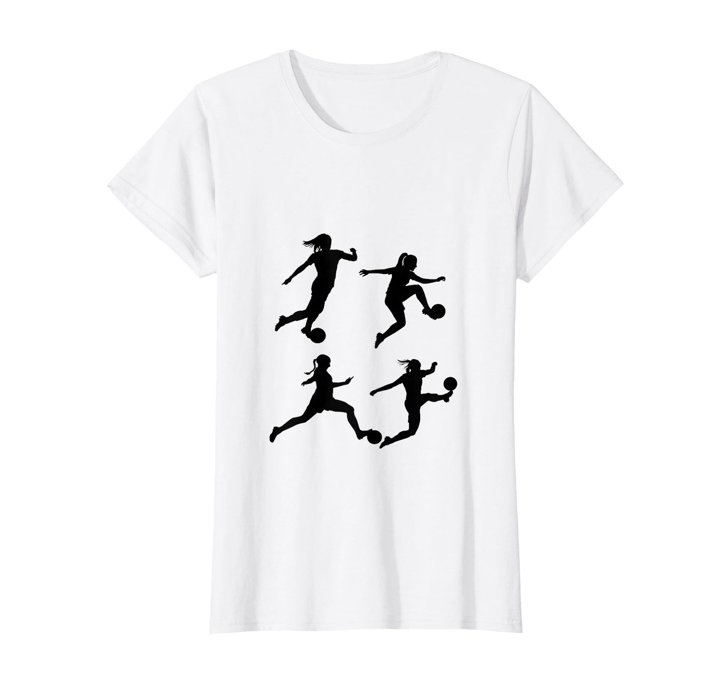 Soccer Jersey And Soccer Lovers White T-Shirt - Custom Art Print Men Women - T-Shirt, Sweatshirt, Hoodie