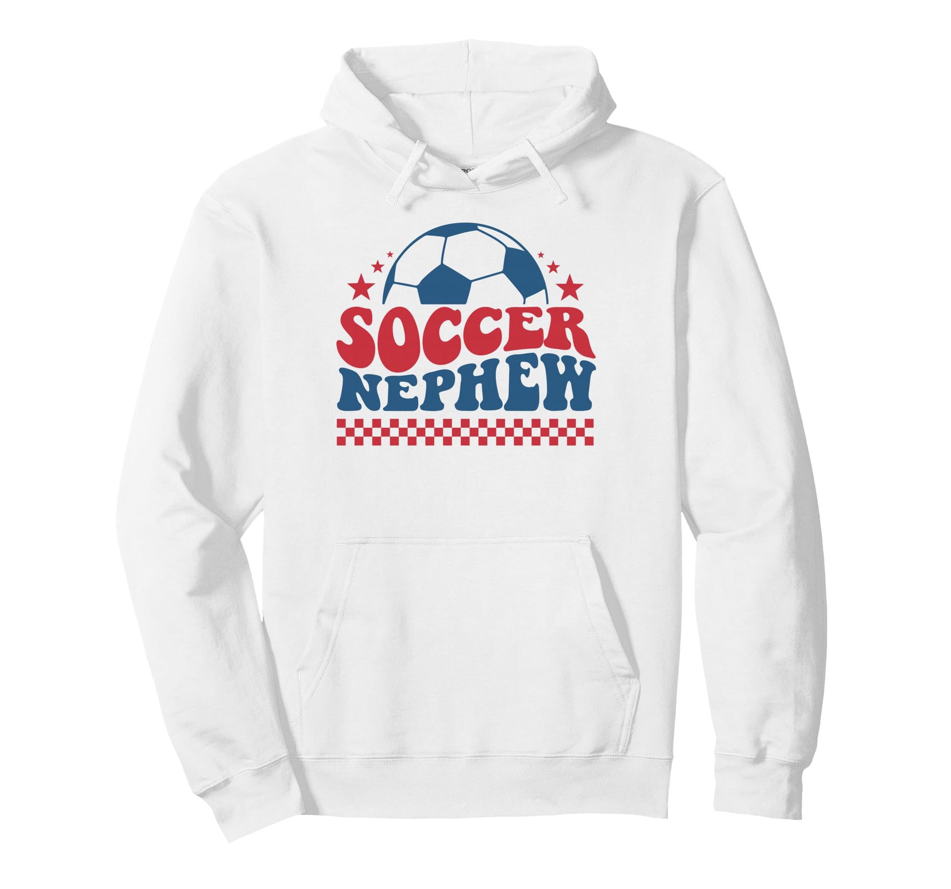 Soccer Nephew Soccer Support Soccer Family Hoodie - Trendy Graphic Unisex - T-Shirt, Sweatshirt, Hoodie