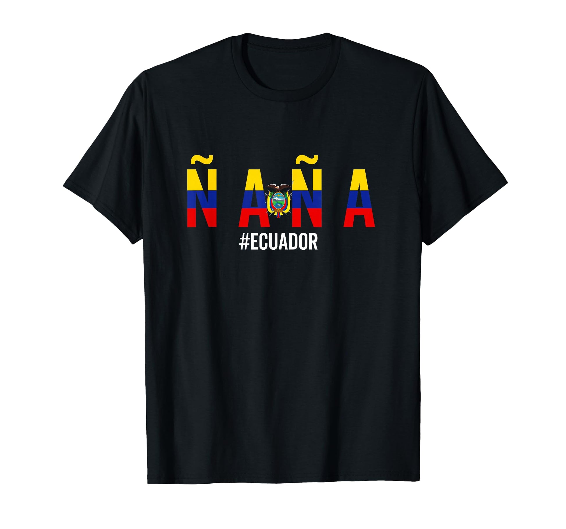 Ecuador Ecuadorian Flag Camiseta T-Shirt - Fun Novelty Design Men Women - T-Shirt, Sweatshirt, Hoodie