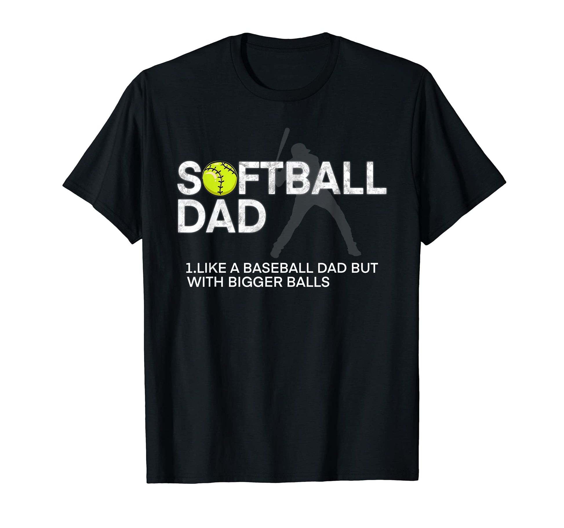 Softball Dad Definition Like T-Shirt - Fun Novelty Design for Adults - T-Shirt, Sweatshirt, Hoodie
