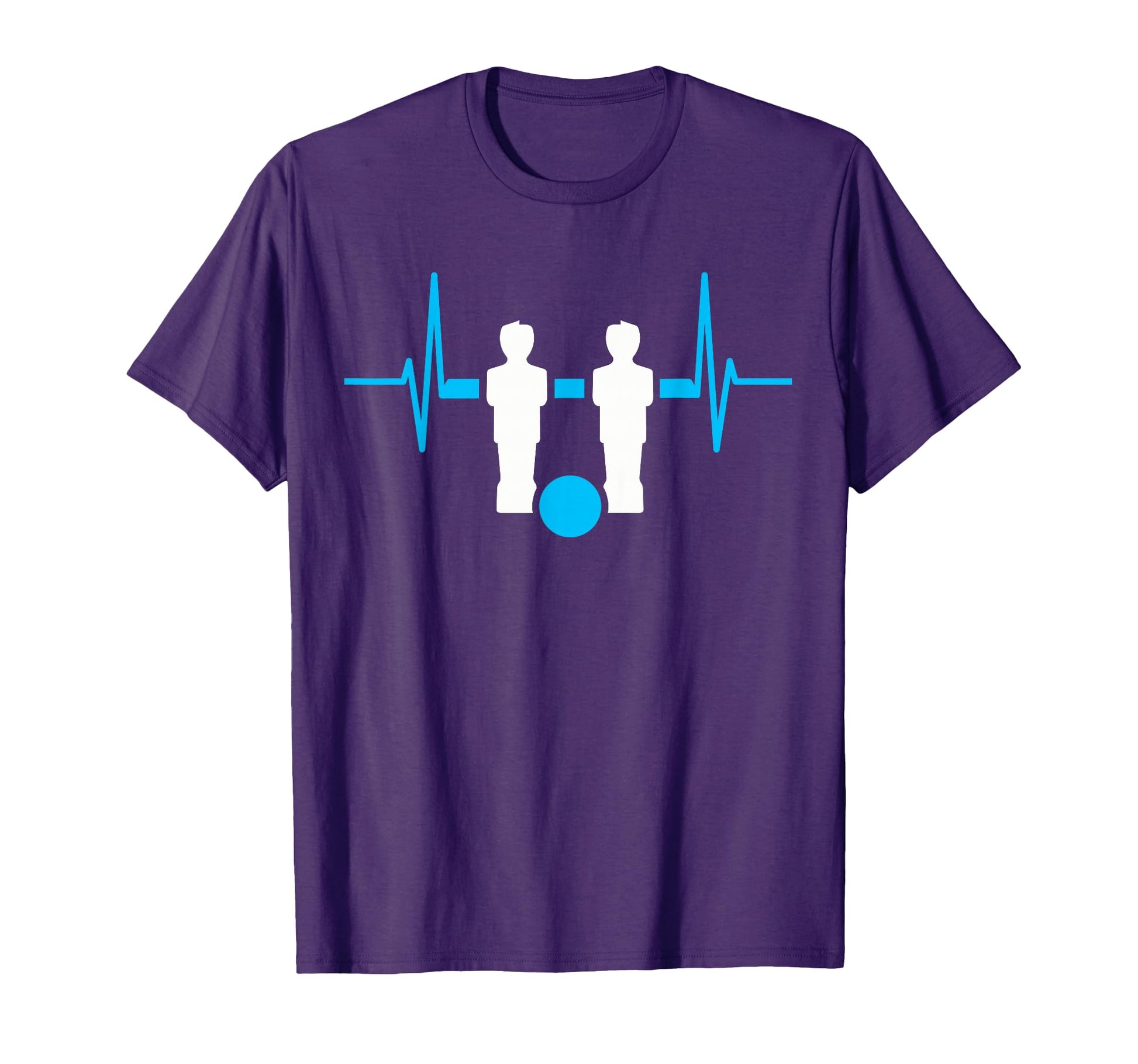 Foosball Table Soccer Heartbeat T-Shirt - Casual Everyday Wear for Adults - T-Shirt, Sweatshirt, Hoodie