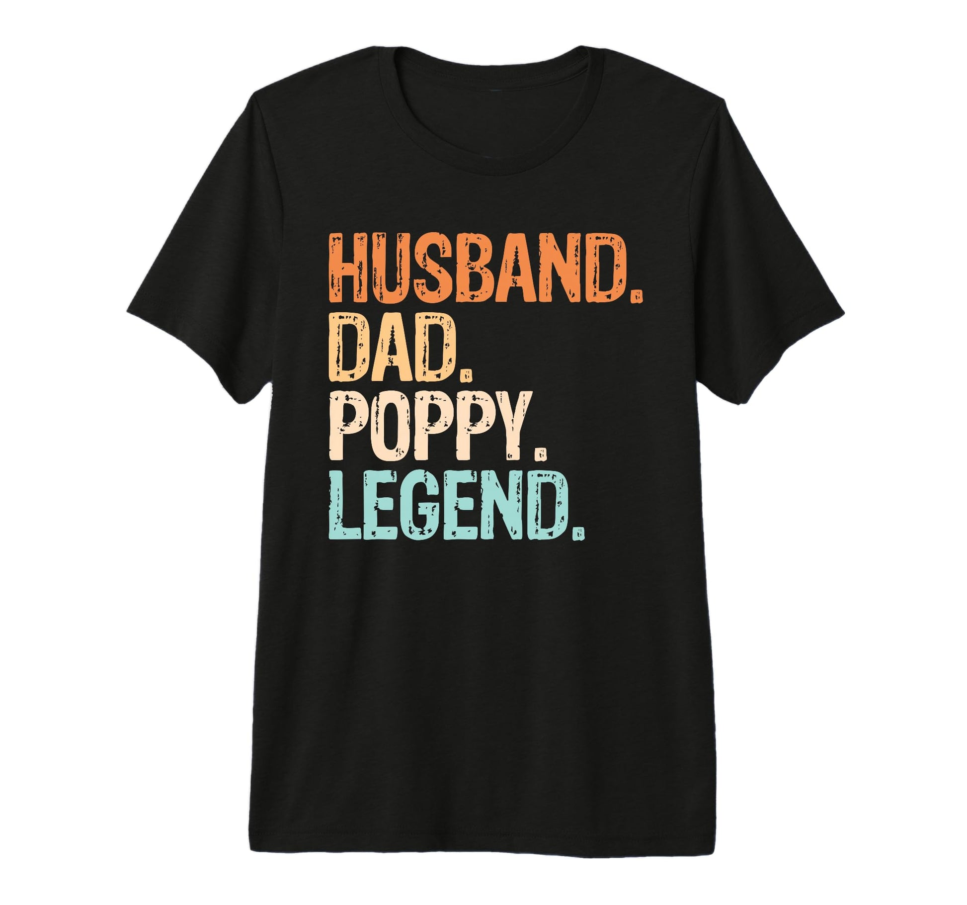 Mens Husband Dad Poppy Legend Funny T-Shirt - Aesthetic Graphic Men Women - T-Shirt, Sweatshirt, Hoodie