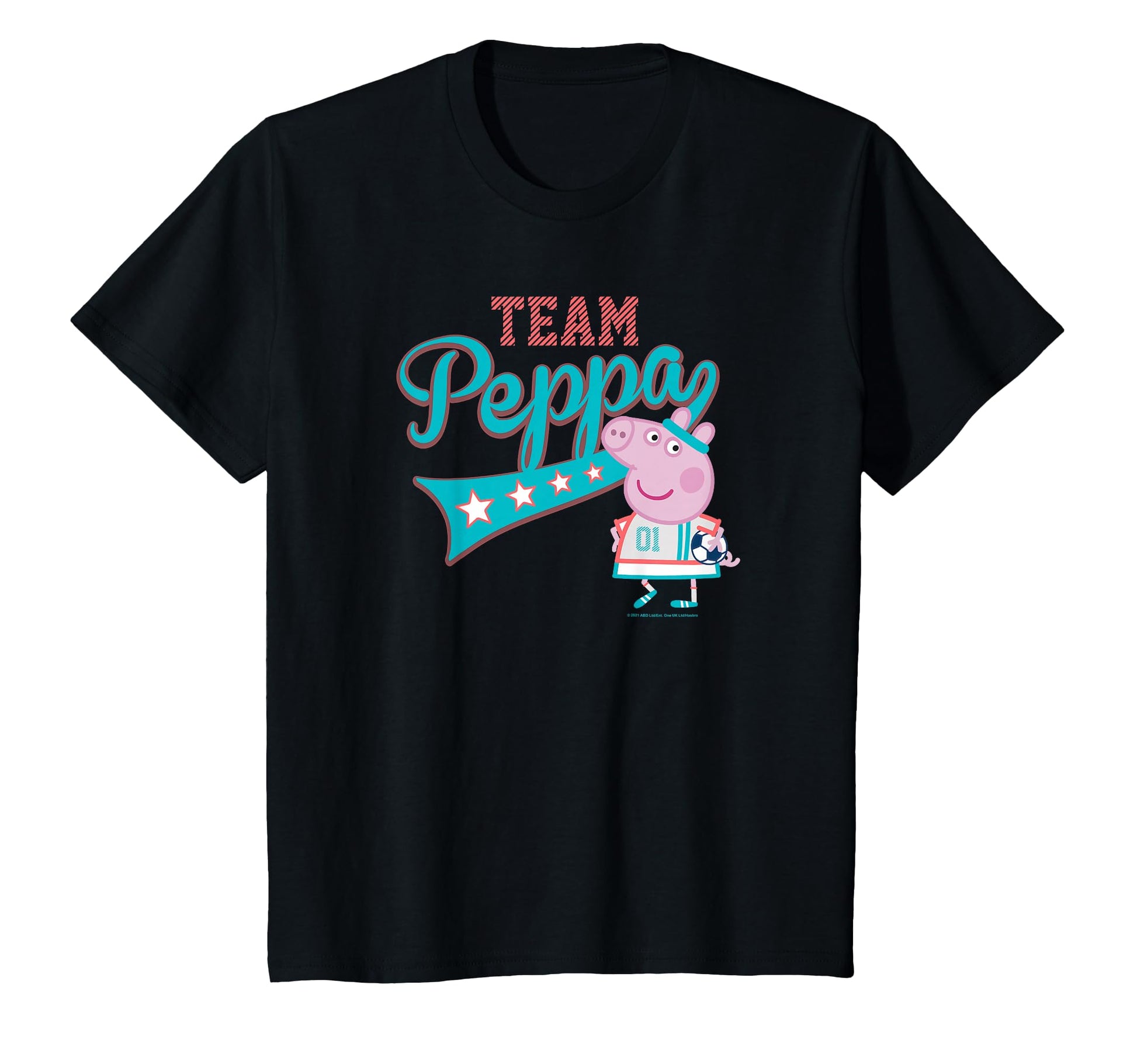 Peppa Pig George Pig Soccer Football T-Shirt - Trendy Graphic Men Women - T-Shirt, Sweatshirt, Hoodie