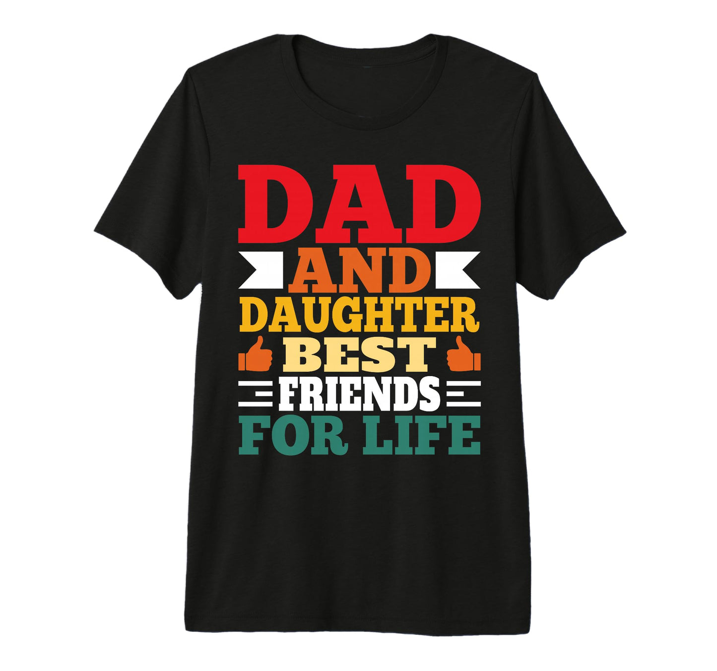 Funny Dad And Daughter Best Friends T-Shirt - Aesthetic Graphic for Adults - T-Shirt, Sweatshirt, Hoodie