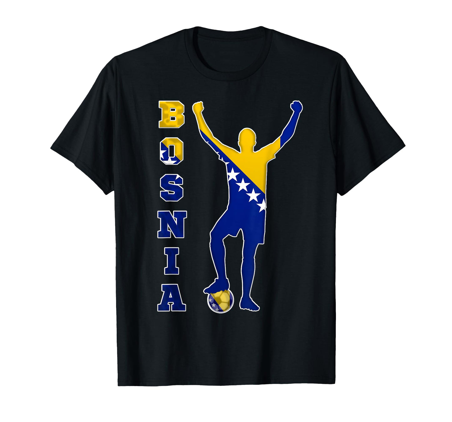 Bosnia Futbol Football Soccer Team Soccer T-Shirt - Streetwear Style Unisex - T-Shirt, Sweatshirt, Hoodie