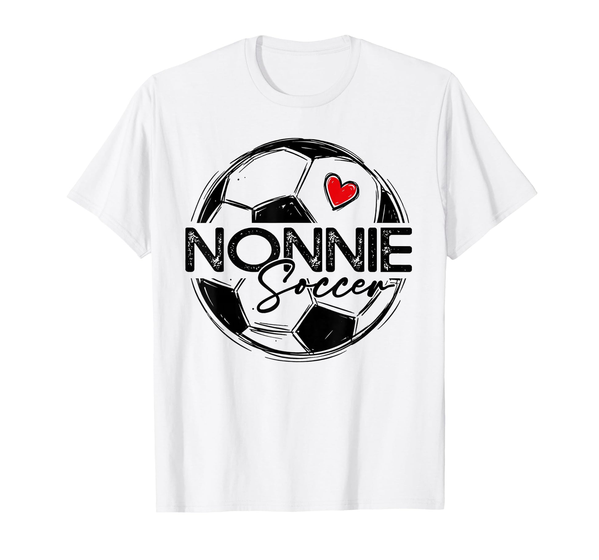 Soccer Nonnie Soccer Player Family T-Shirt - Custom Art Print Unisex - T-Shirt, Sweatshirt, Hoodie