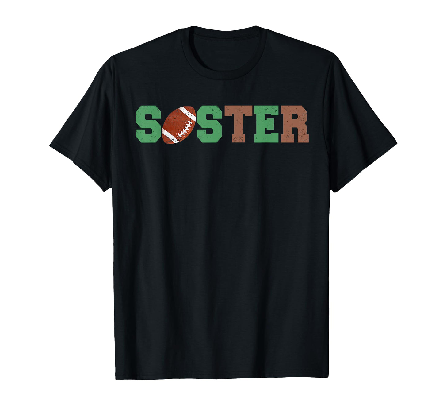 Sister 1 Year Old Football First T-Shirt - Minimalist Print Unisex - T-Shirt, Sweatshirt, Hoodie