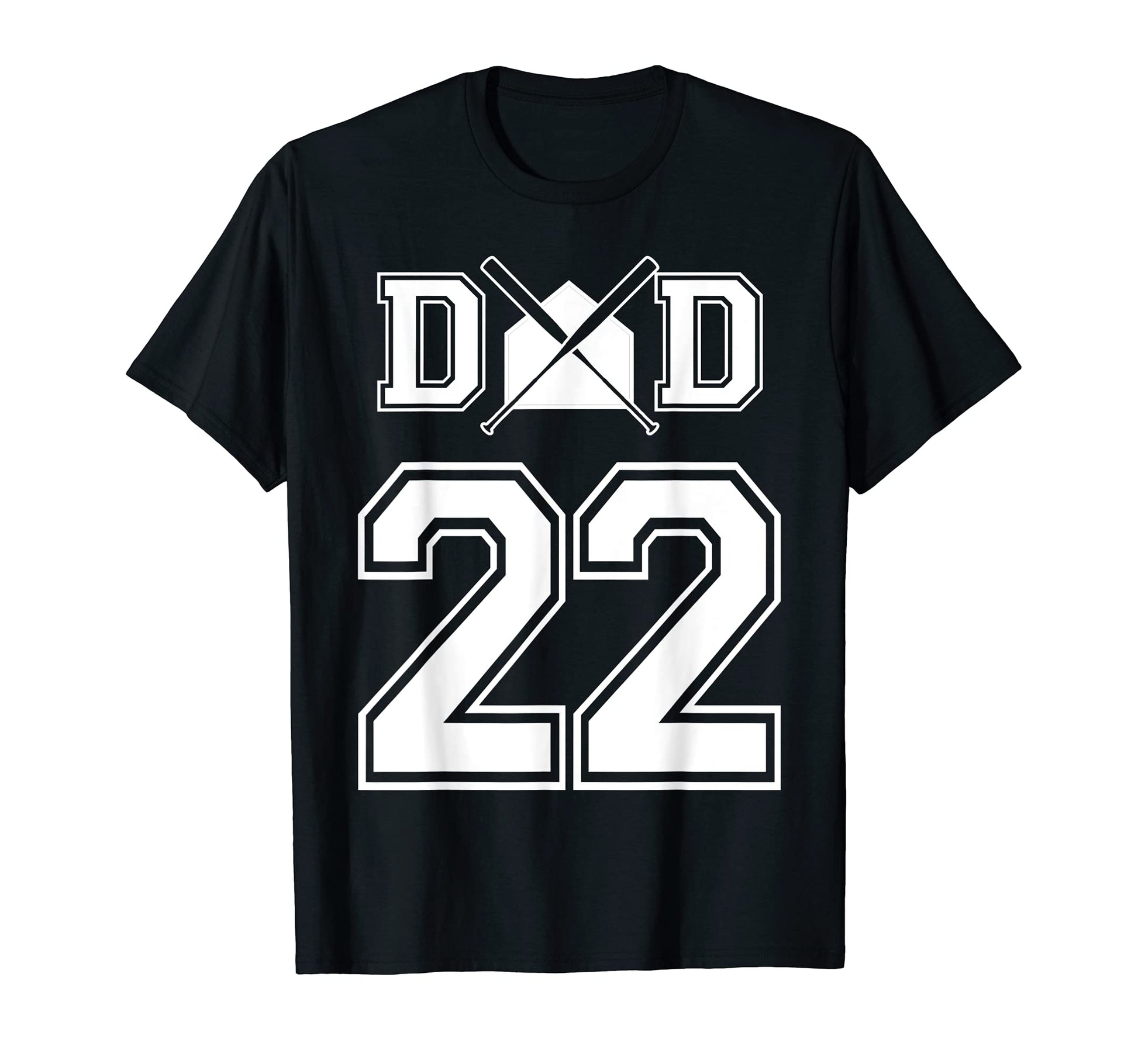 Number 22 Players Biggest Fan Baseball T-Shirt - Graphic Print Men Women - T-Shirt, Sweatshirt, Hoodie