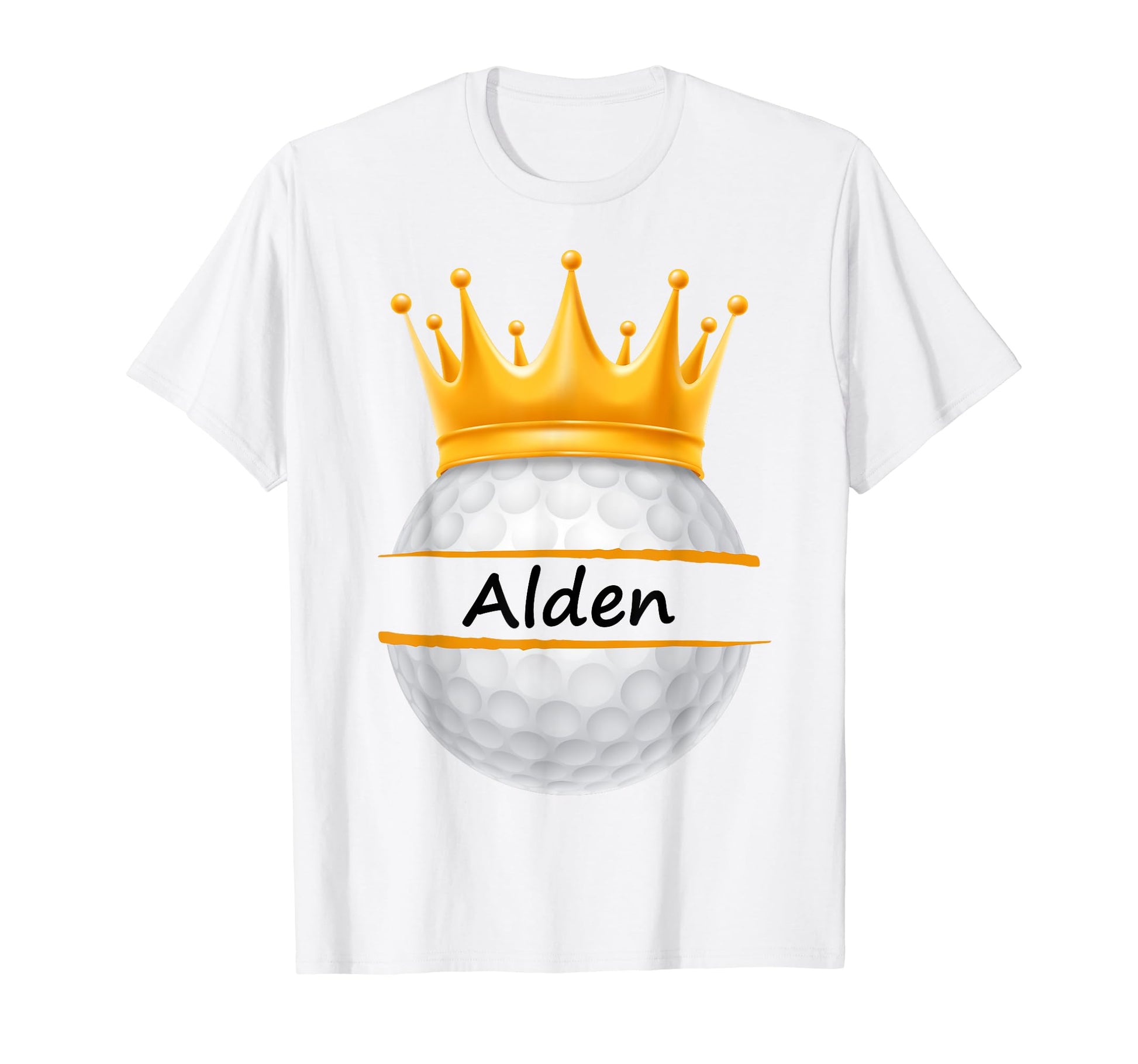 Novelty Golf Personalized Name Alden T-Shirt - Streetwear Style for Adults - T-Shirt, Sweatshirt, Hoodie