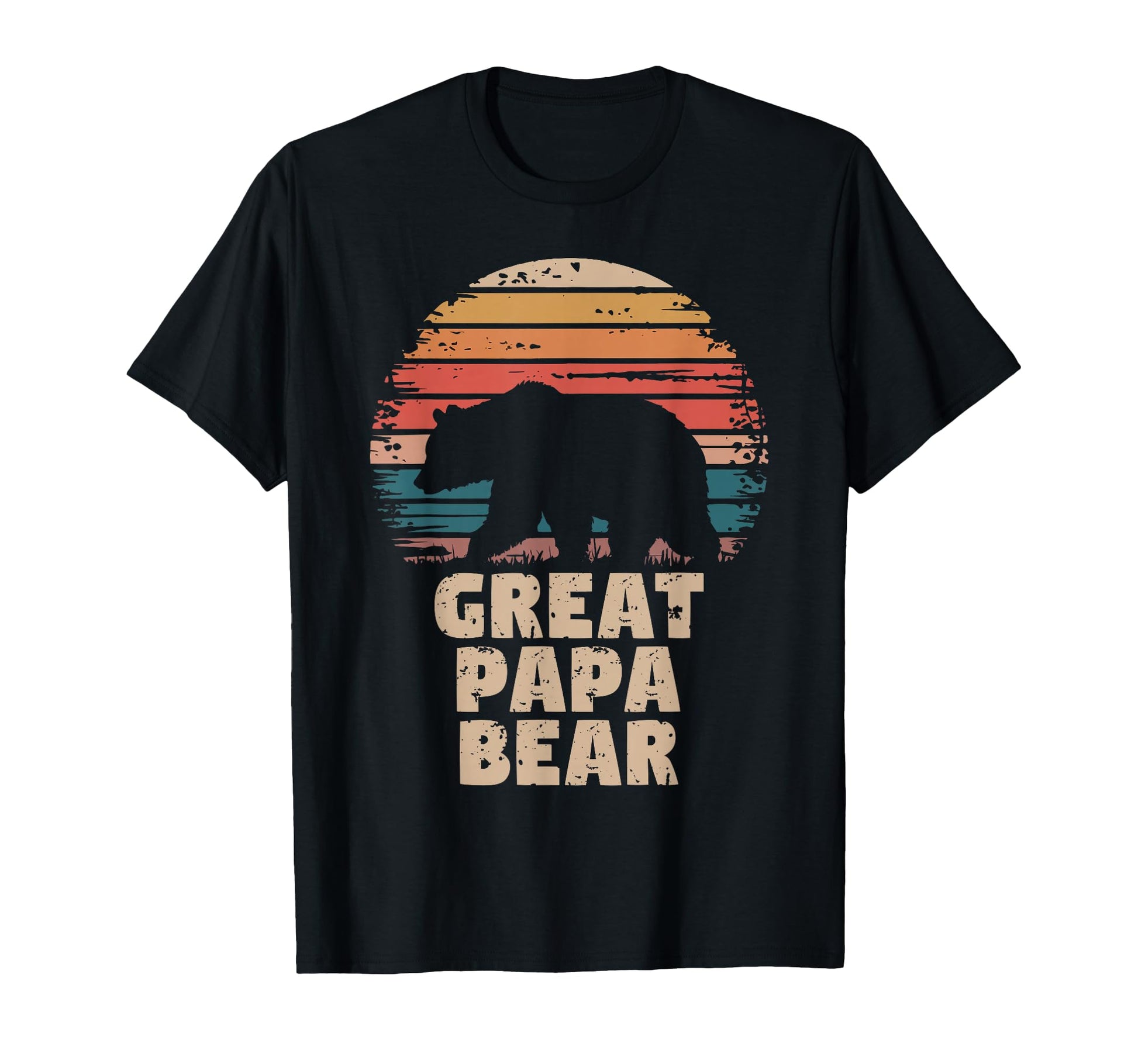 Great Papa Bear Funny Fathers Day T-Shirt - Minimalist Print Unisex - T-Shirt, Sweatshirt, Hoodie