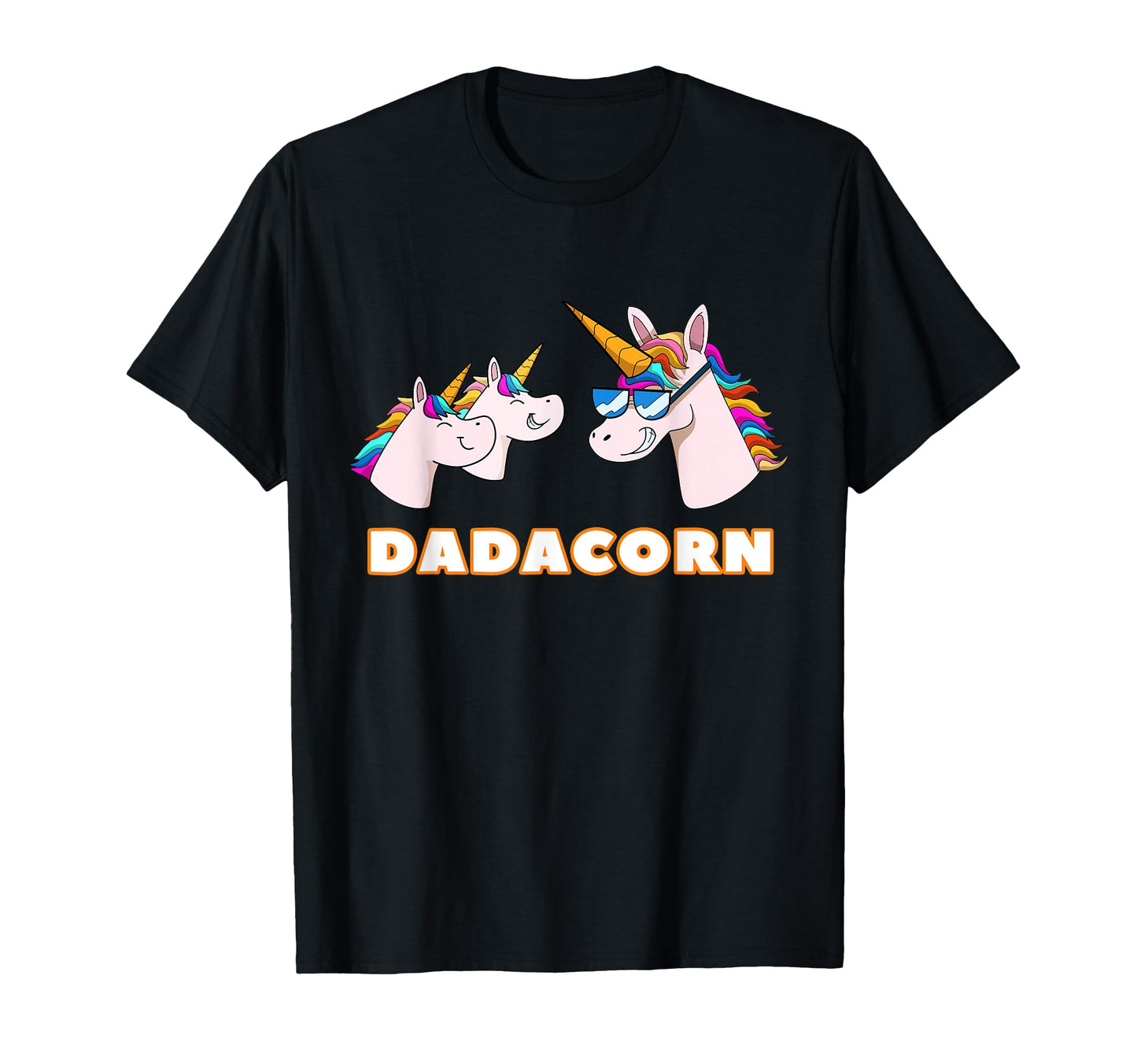 Dadacorn Daddy Unicorn 2 Children T-Shirt - Graphic Print for Adults - T-Shirt, Sweatshirt, Hoodie
