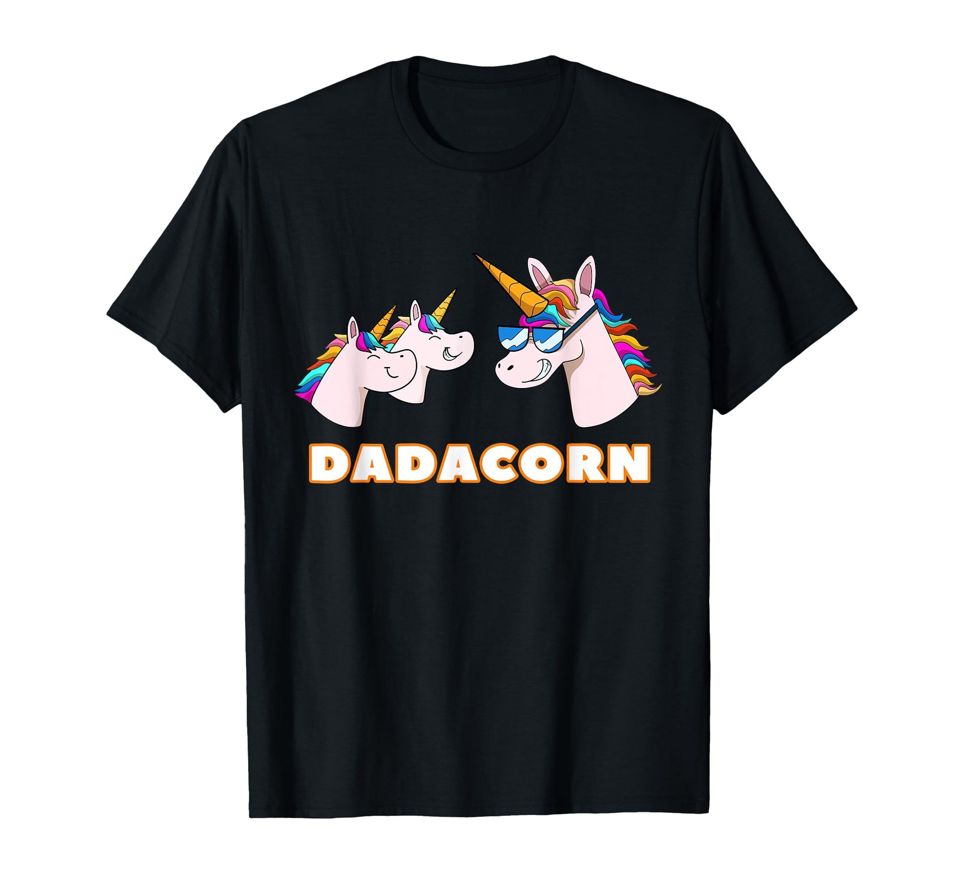 Dadacorn Daddy Unicorn 2 Children T-Shirt - Graphic Print for Adults - T-Shirt, Sweatshirt, Hoodie