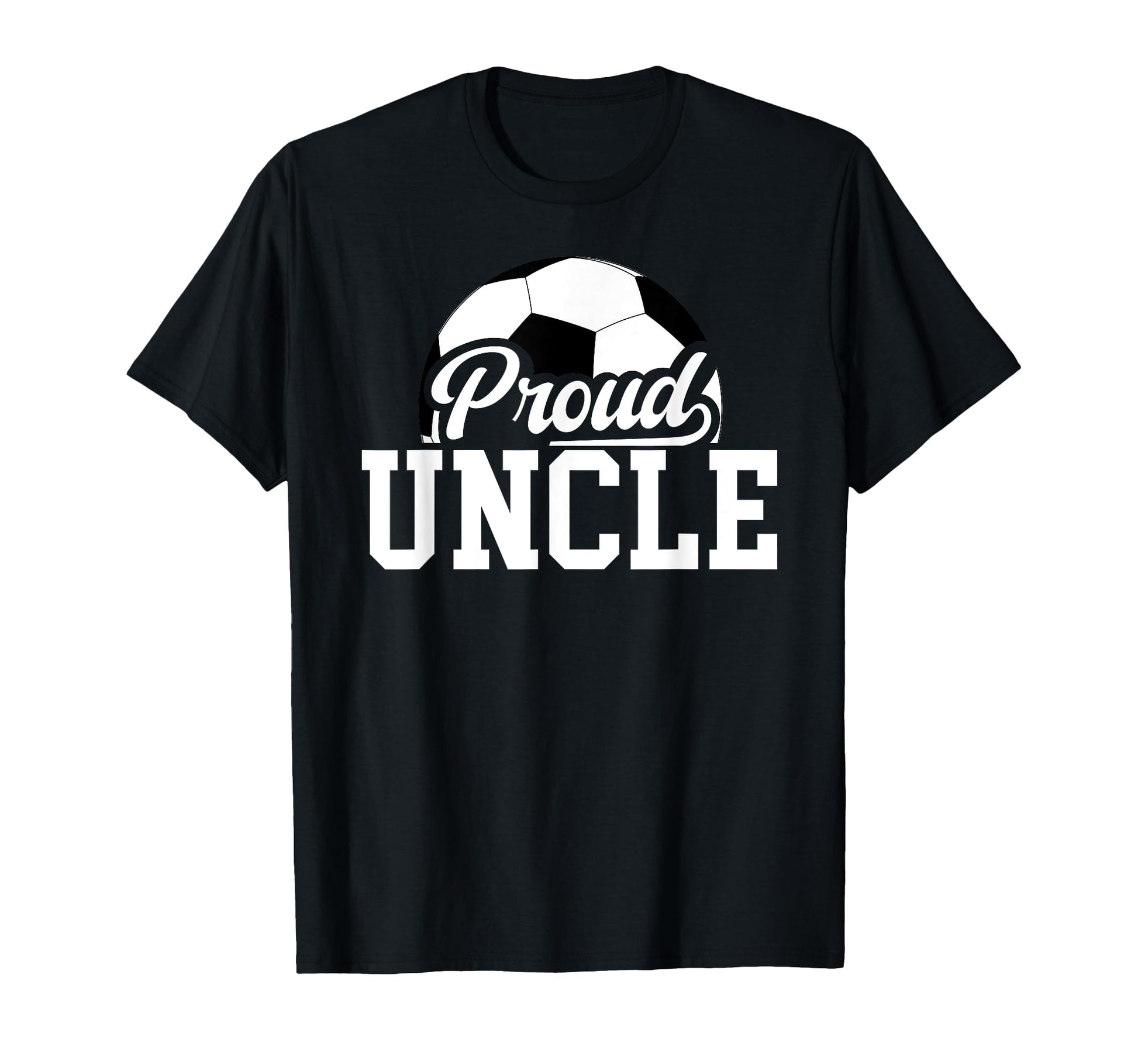 Proud Uncle Soccer Player Uncle Soccer T-Shirt - Graphic Print for Adults - T-Shirt, Sweatshirt, Hoodie