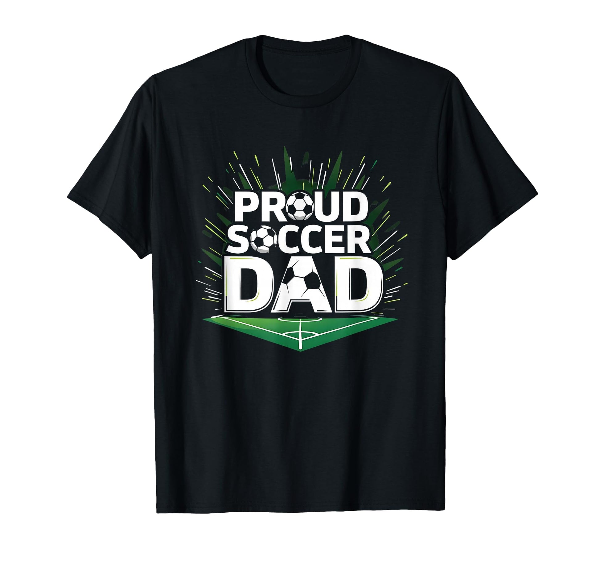 Proud Soccer Dad Cheering Sideline T-Shirt - Streetwear Style for Adults - T-Shirt, Sweatshirt, Hoodie
