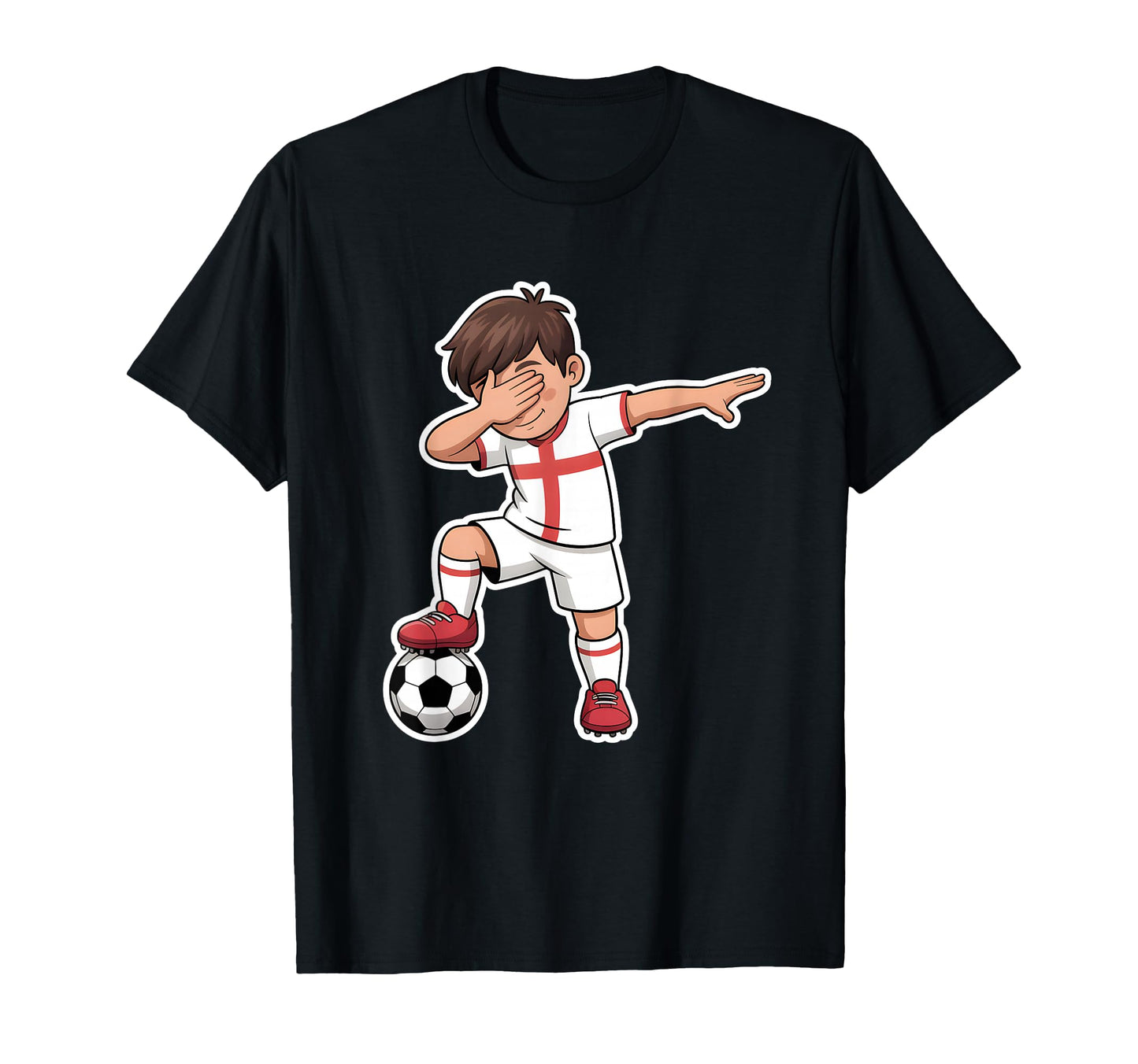 Dabbing Soccer Football Player England T-Shirt - Streetwear Style Unisex - T-Shirt, Sweatshirt, Hoodie