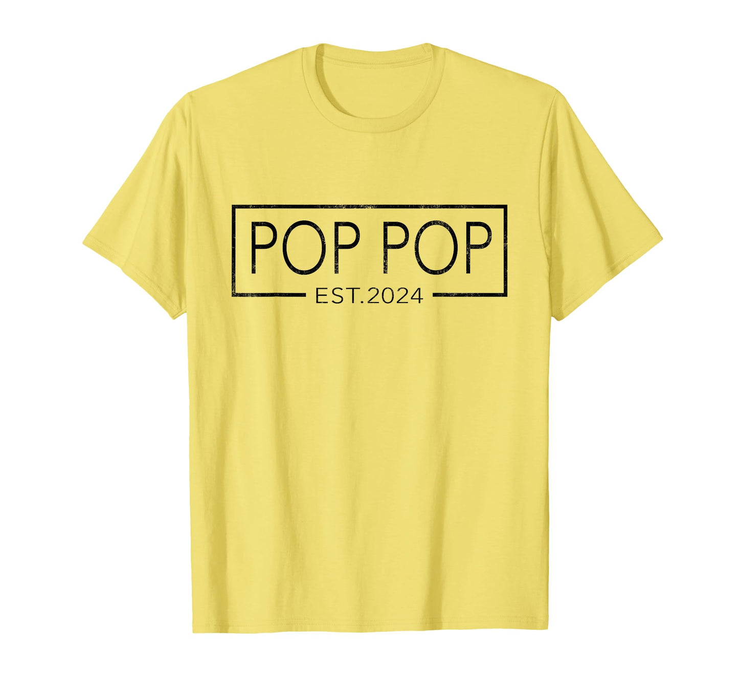 Soon To Be Pop Pop 2024 Fathers Day T-Shirt - Custom Art Print for Adults - T-Shirt, Sweatshirt, Hoodie