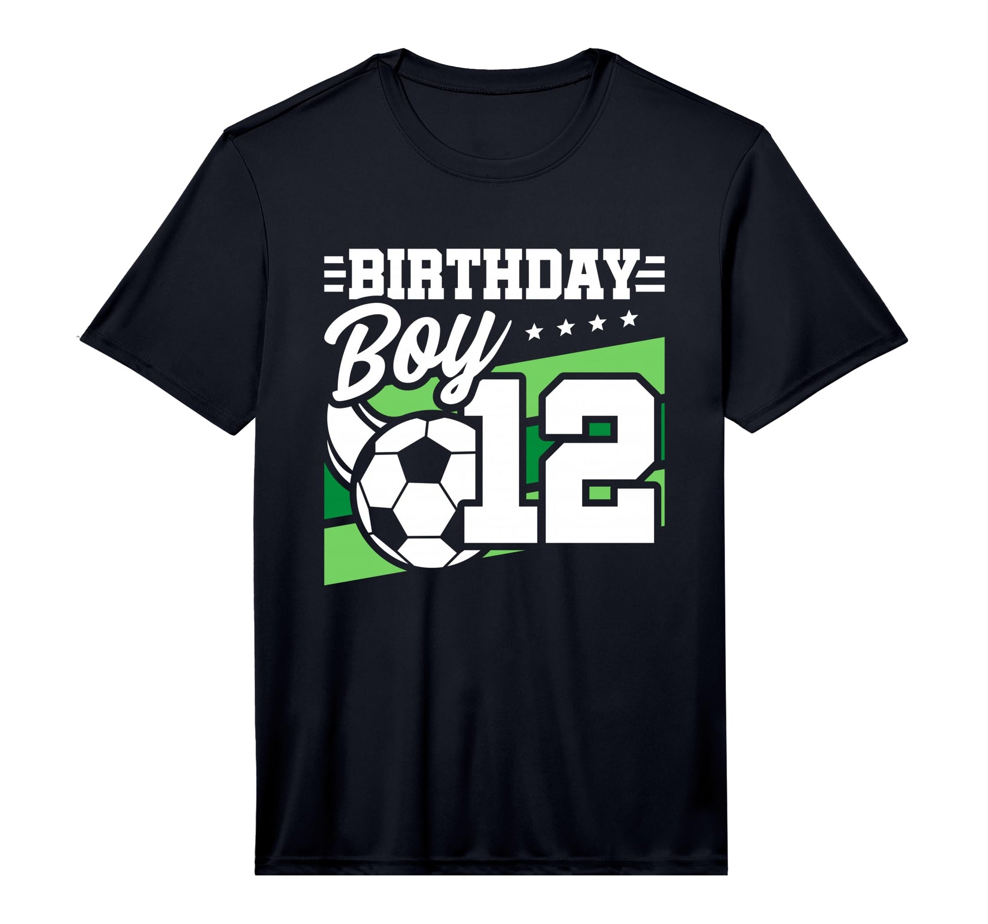 Soccer Birthday Party 12 Year Old T-Shirt - Novelty Apparel for Adults - T-Shirt, Sweatshirt, Hoodie