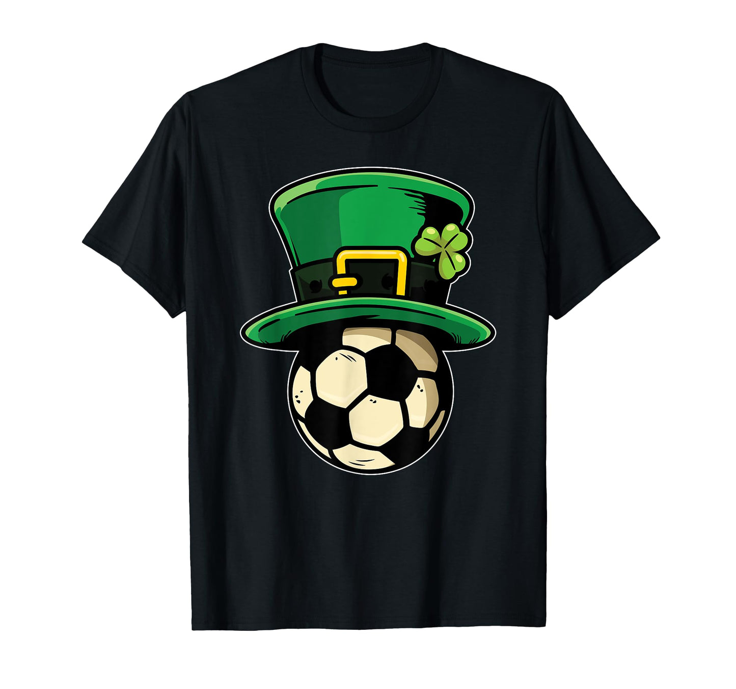 Soccer St Paddys Day Soccer Saint T-Shirt - Custom Art Print for Adults - T-Shirt, Sweatshirt, Hoodie