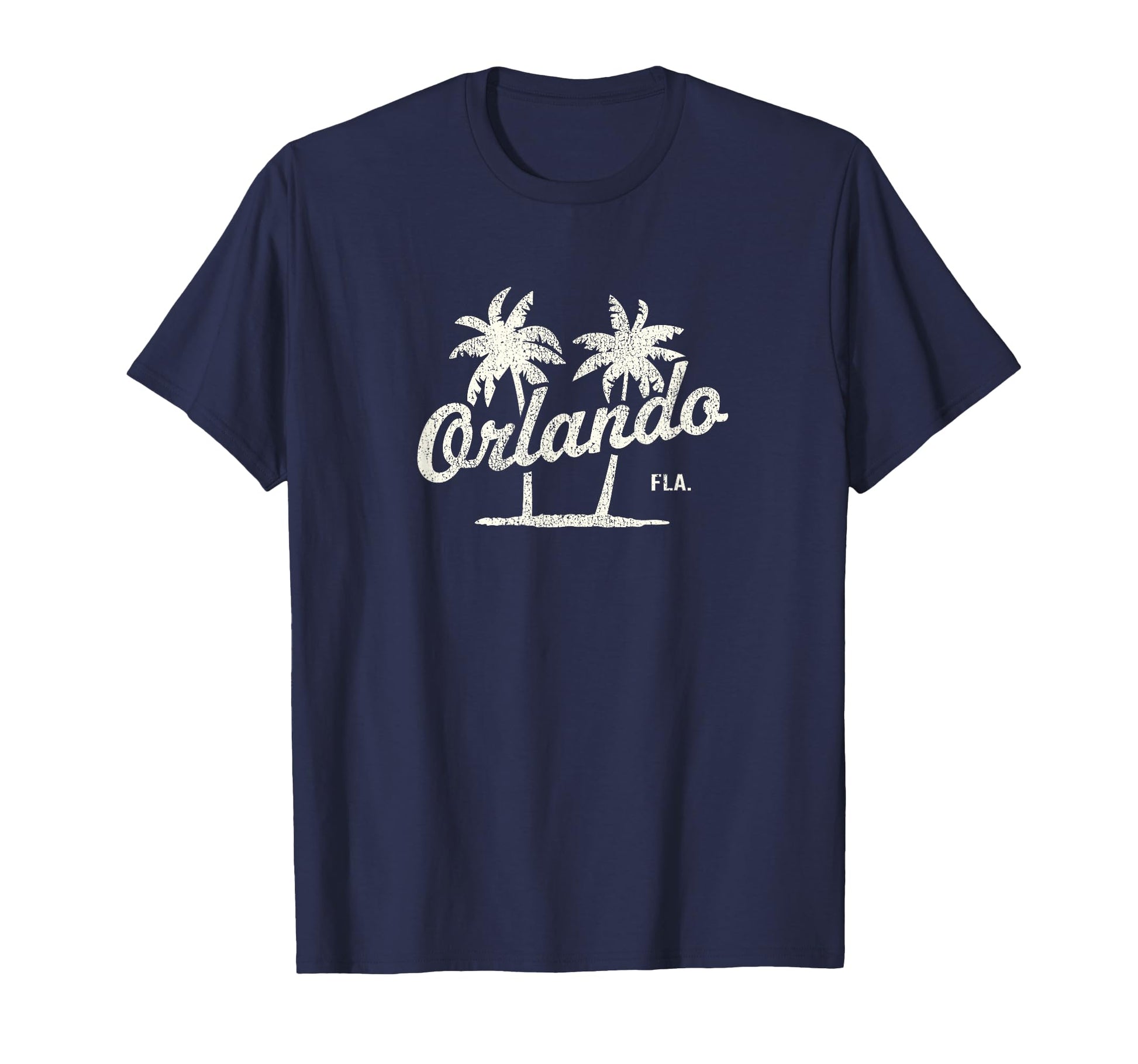 Orlando Florida 70S Palm Trees T-Shirt - Graphic Print Men Women - T-Shirt, Sweatshirt, Hoodie