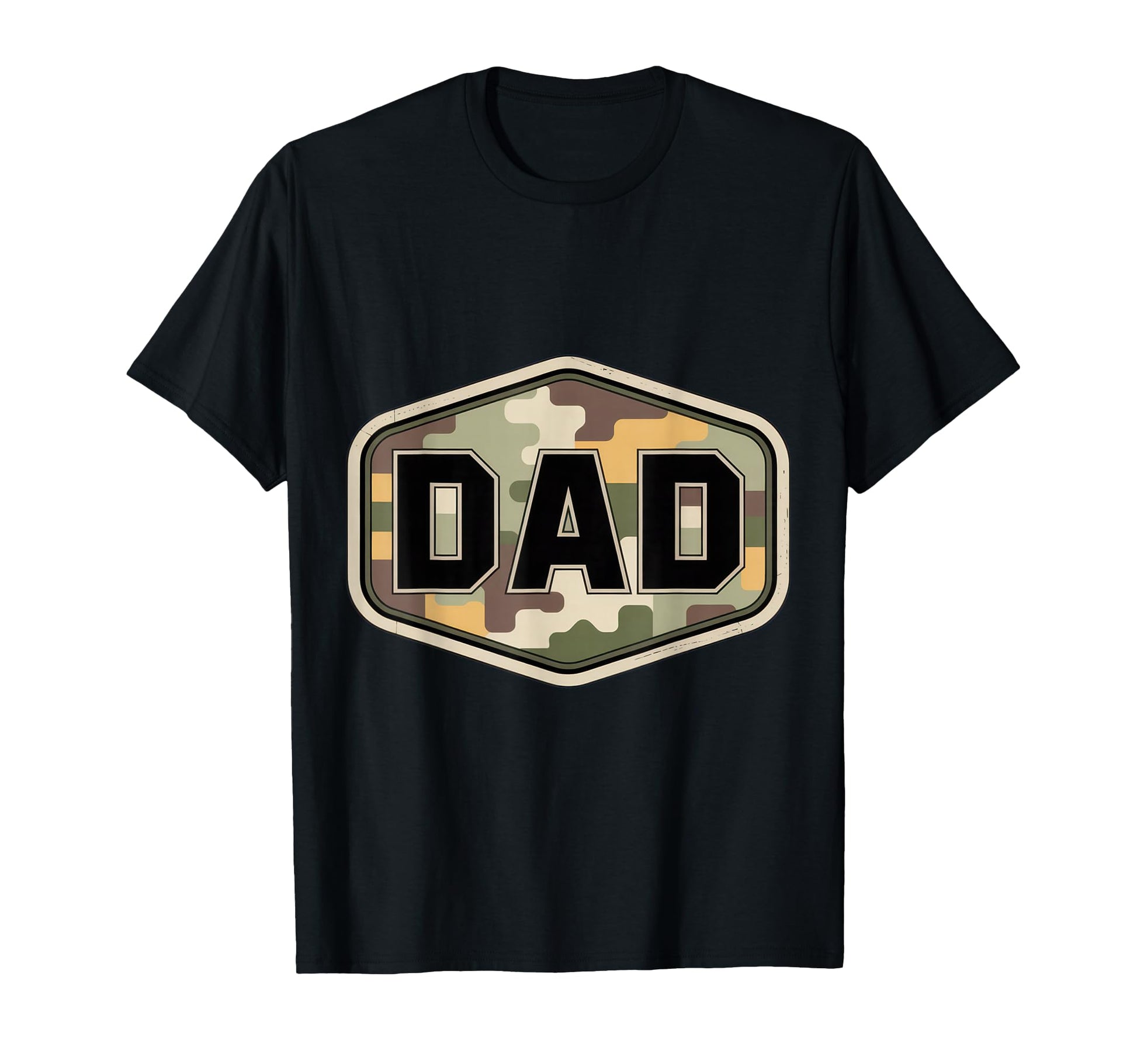 Camo Dad Funny Military T-Shirt - Casual Everyday Wear for Adults - T-Shirt, Sweatshirt, Hoodie