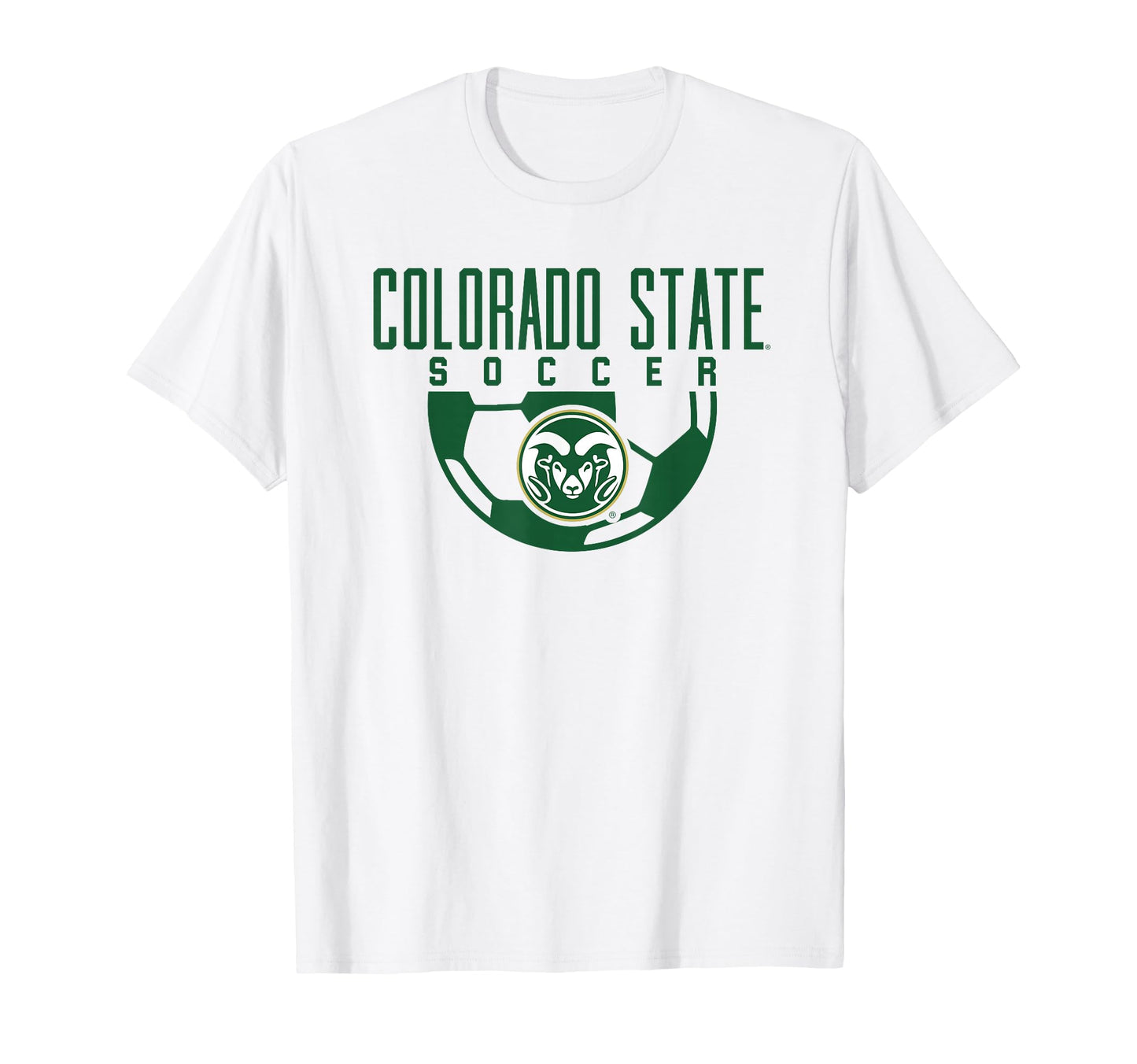 Colorado State University Rams Soccer Arch T-Shirt - Unique Graphic Unisex - T-Shirt, Sweatshirt, Hoodie