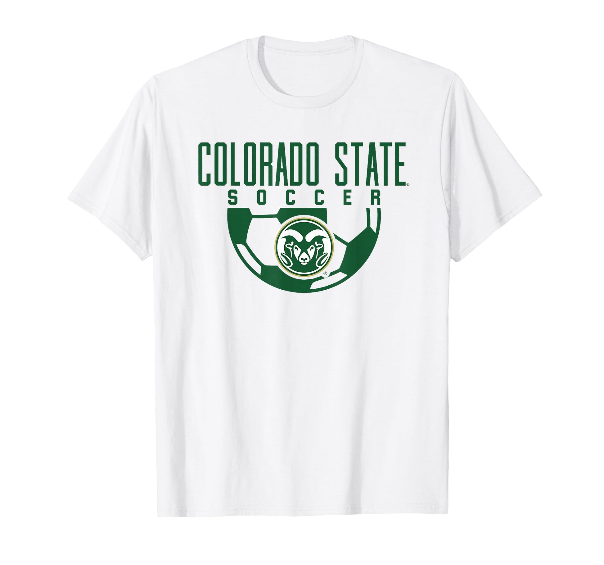 Colorado State University Rams Soccer Arch T-Shirt - Unique Graphic Unisex - T-Shirt, Sweatshirt, Hoodie