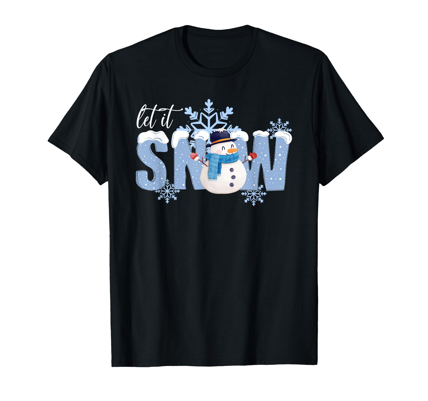 Best Winter Snow Art Snowman T-Shirt - Casual Everyday Wear Unisex - T-Shirt, Sweatshirt, Hoodie