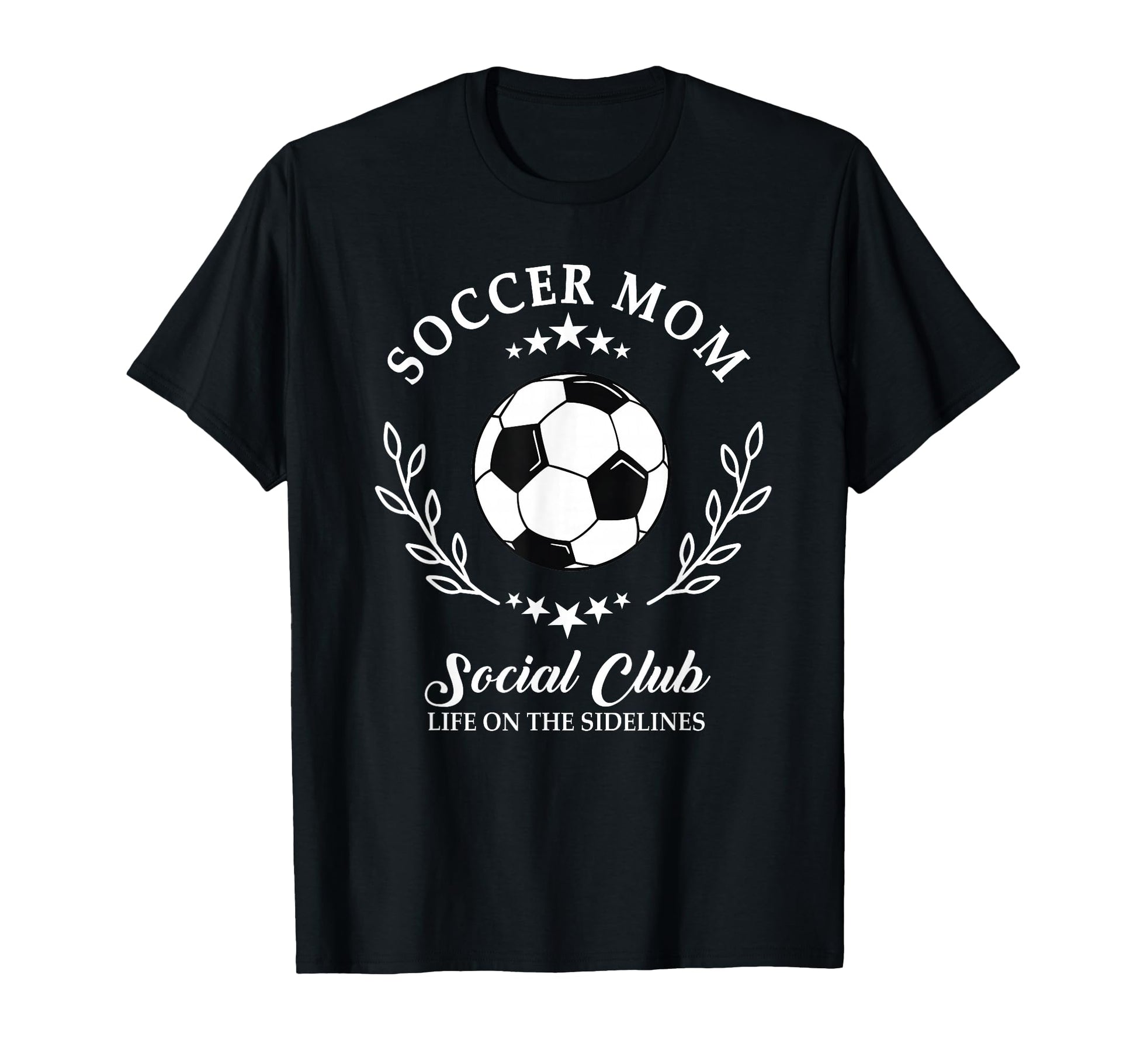 Sideline Social Club Soccer Mom Game T-Shirt - Novelty Apparel for Adults - T-Shirt, Sweatshirt, Hoodie