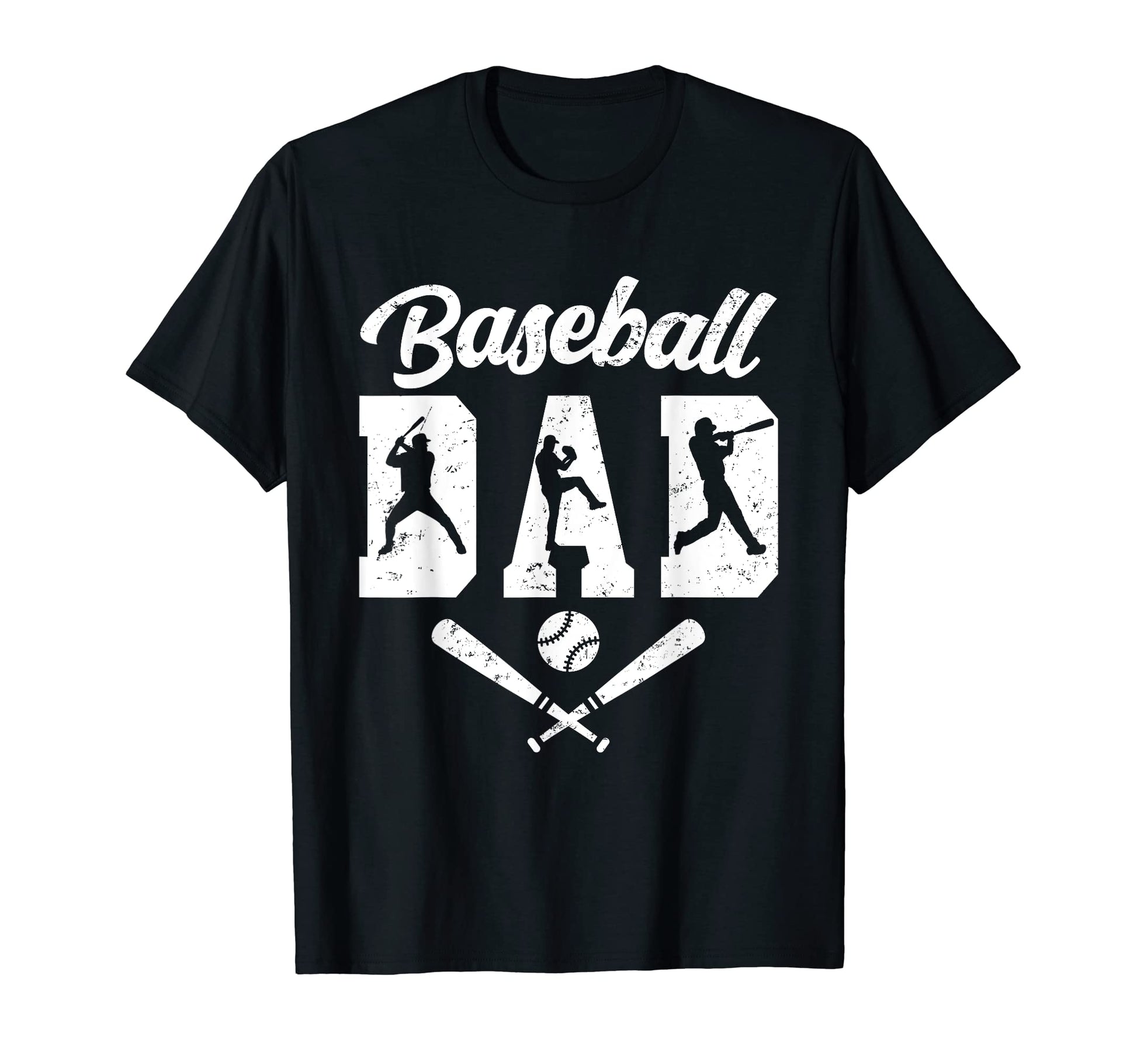 Baseball Dad Fathers Day Baseball T-Shirt - Aesthetic Graphic for Adults - T-Shirt, Sweatshirt, Hoodie