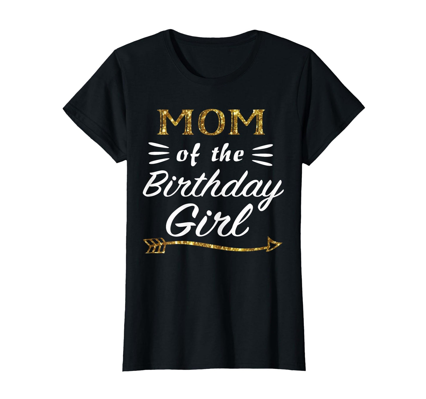 Mom Birthday Matching Family Gold T-Shirt - Custom Art Print Men Women - T-Shirt, Sweatshirt, Hoodie