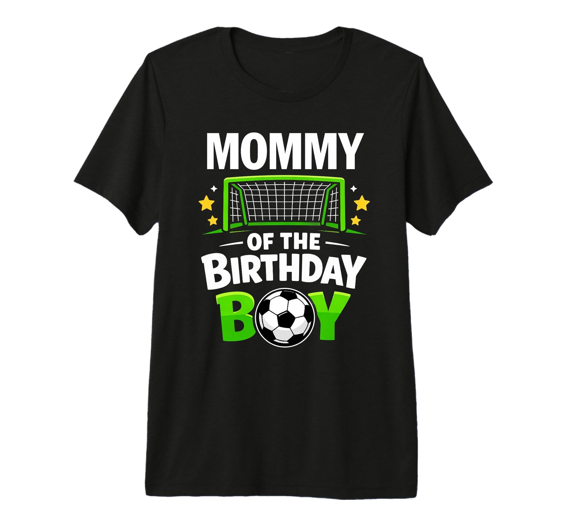 Mommy Birthday Soccer Ball Family Matching T-Shirt - Graphic Print Unisex - T-Shirt, Sweatshirt, Hoodie
