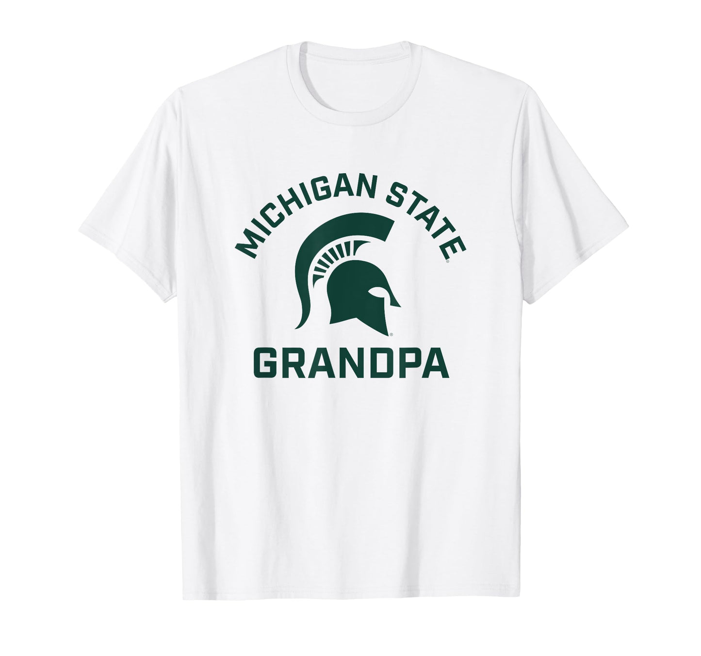 Michigan State Msu Spartans Arched T-Shirt - Minimalist Print Unisex - T-Shirt, Sweatshirt, Hoodie