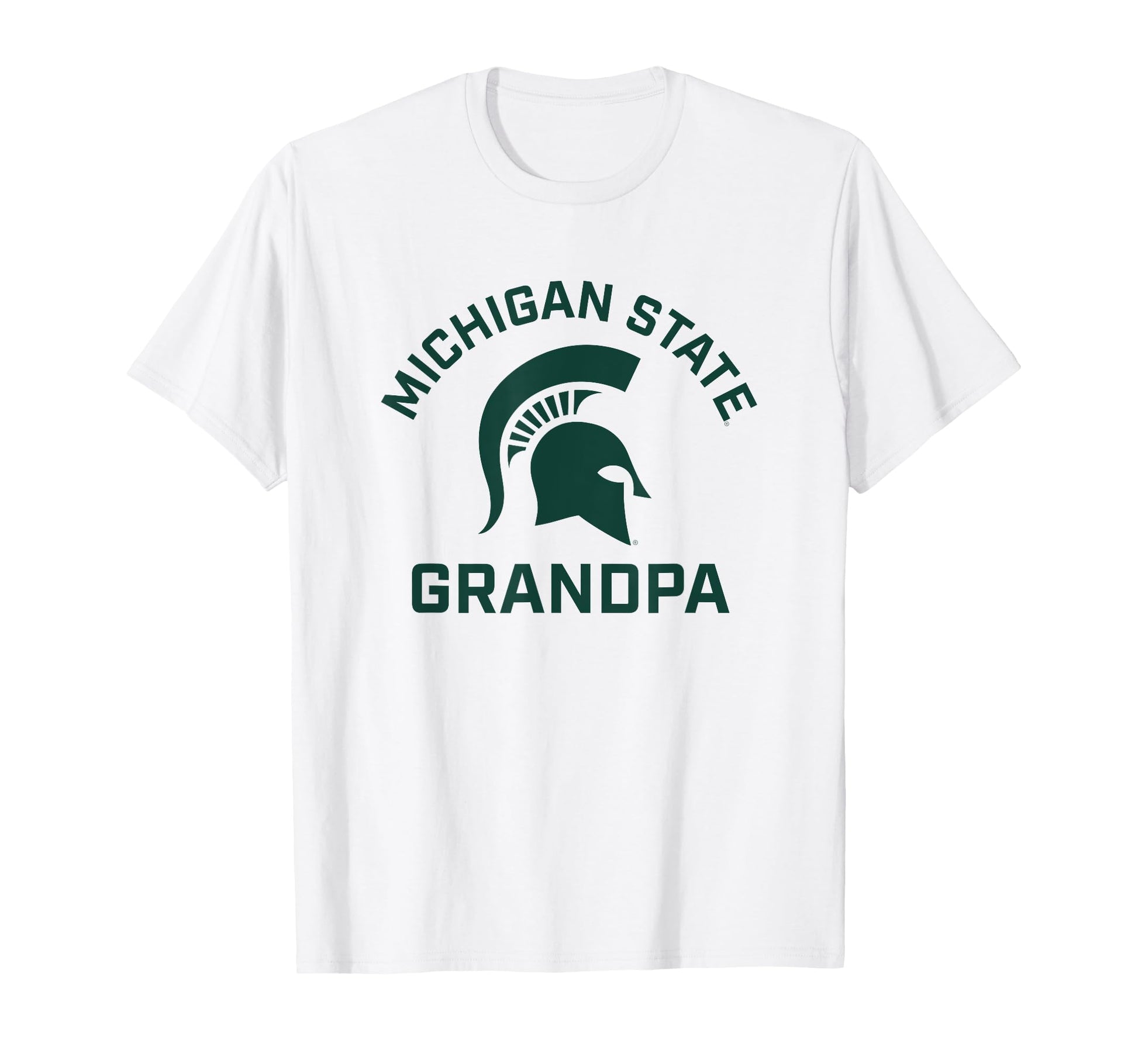 Michigan State Msu Spartans Arched T-Shirt - Minimalist Print Unisex - T-Shirt, Sweatshirt, Hoodie