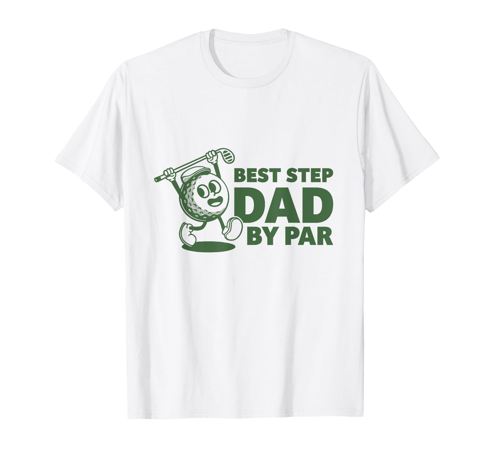 Mens Best Step Dad Par Funny Golf Gift T-Shirt - Unique Graphic Men Women - T-Shirt, Sweatshirt, Hoodie