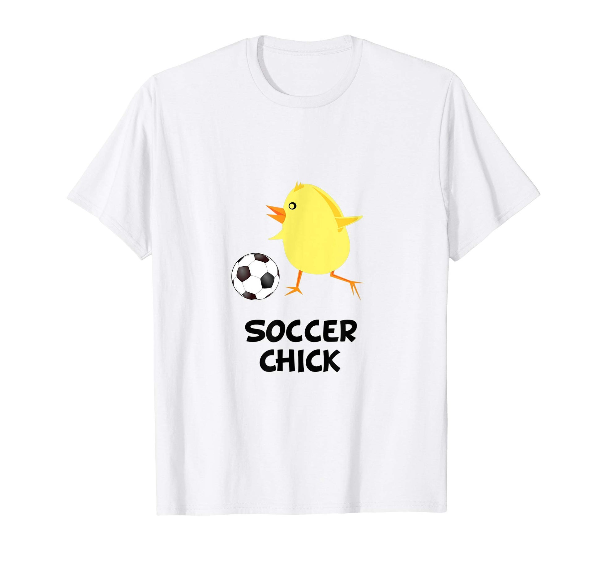 Soccer Chick Funny Female Sport T-Shirt - Unique Graphic for Adults - T-Shirt, Sweatshirt, Hoodie