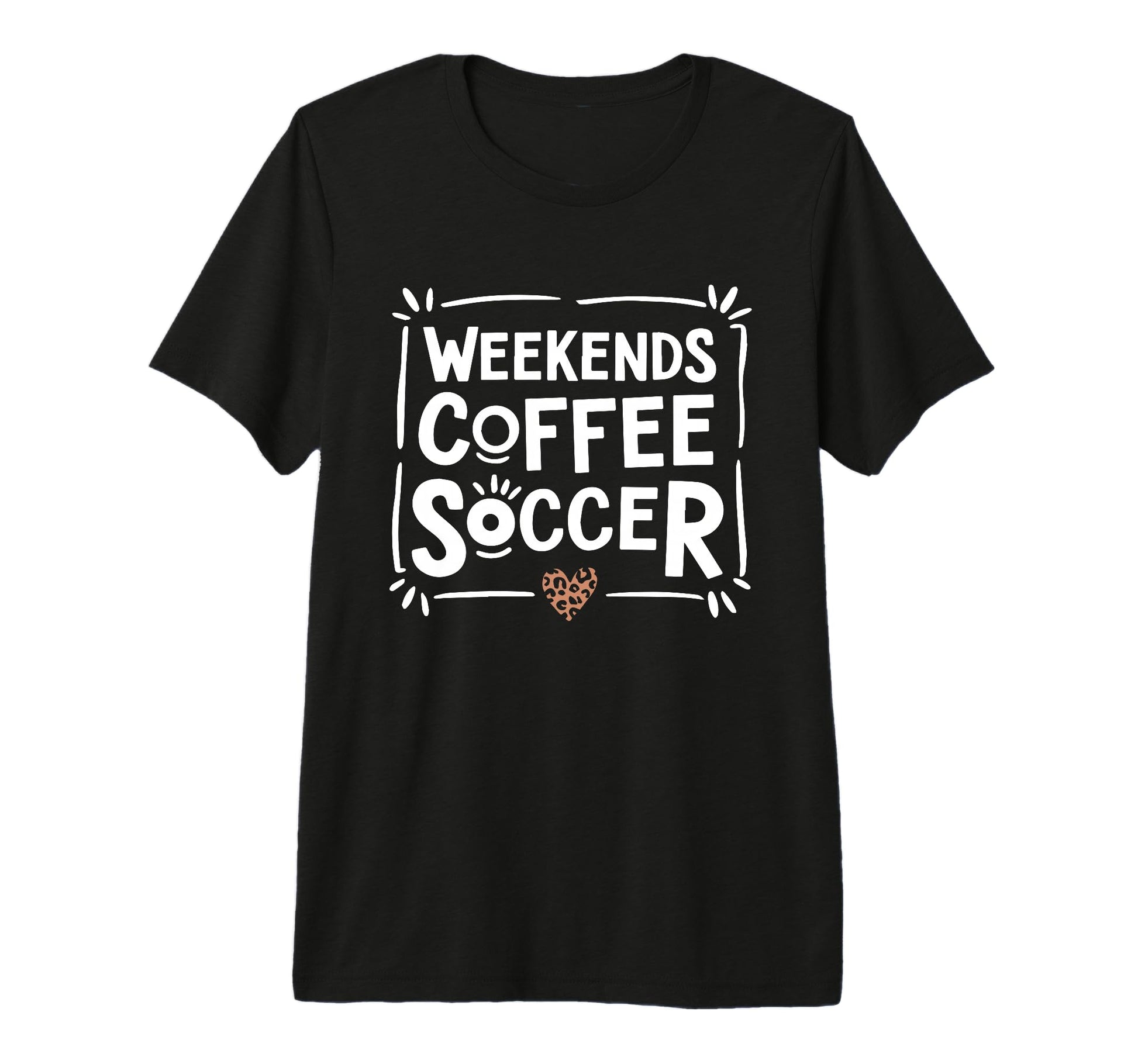 Weekends Coffee And Soccer Mom Life T-Shirt - Unique Graphic Men Women - T-Shirt, Sweatshirt, Hoodie