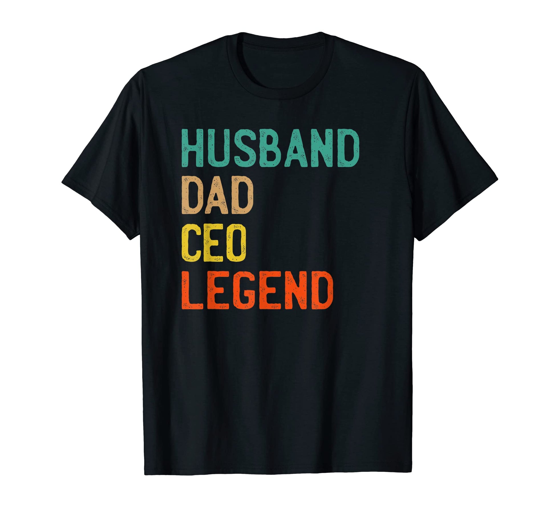 Mens Husband Dad Ceo Legend Fathers Day T-Shirt - Minimalist Print Unisex - T-Shirt, Sweatshirt, Hoodie