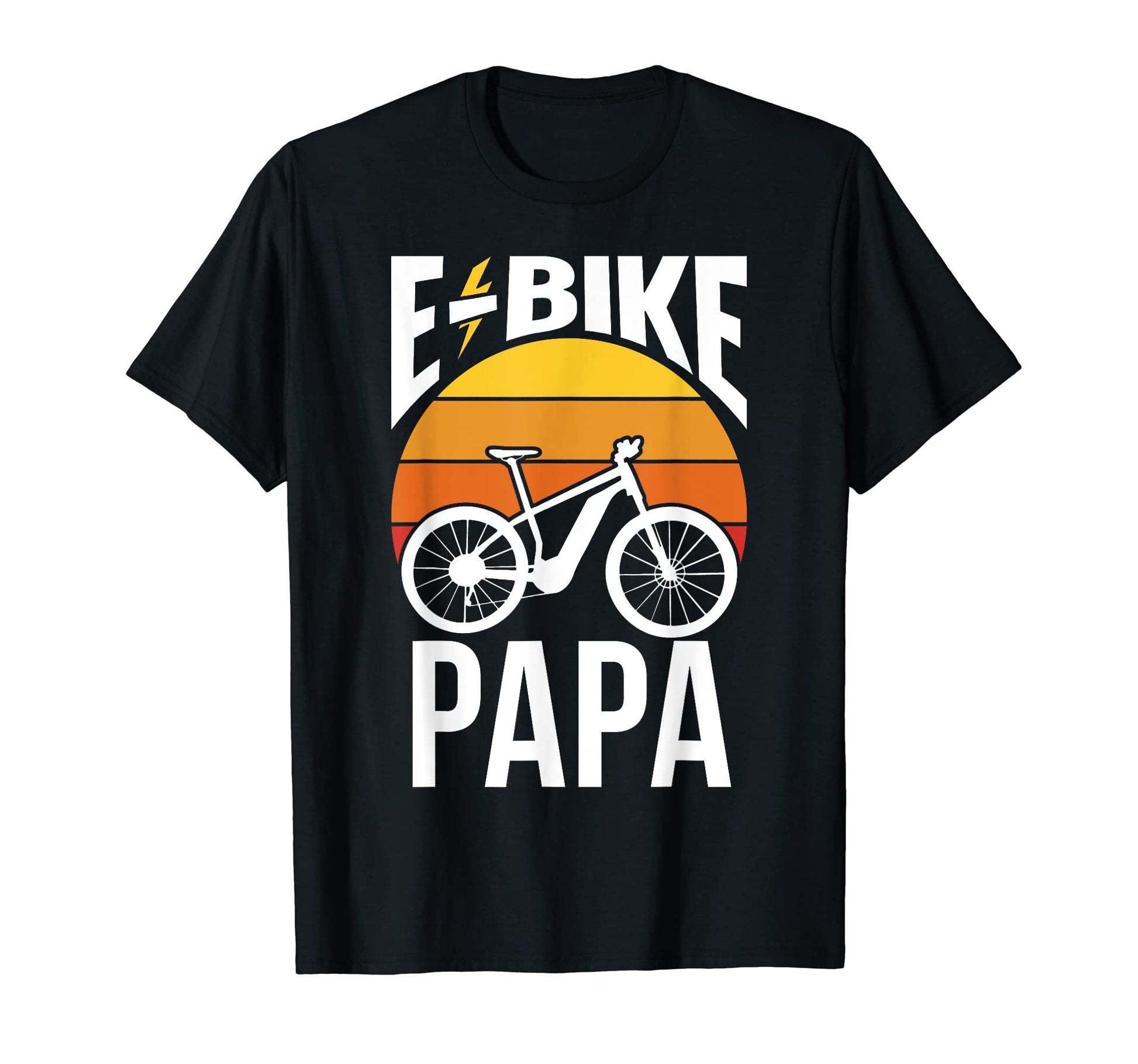 E Bike Papa Rider Electric Cycling T-Shirt - Aesthetic Graphic for Adults - T-Shirt, Sweatshirt, Hoodie