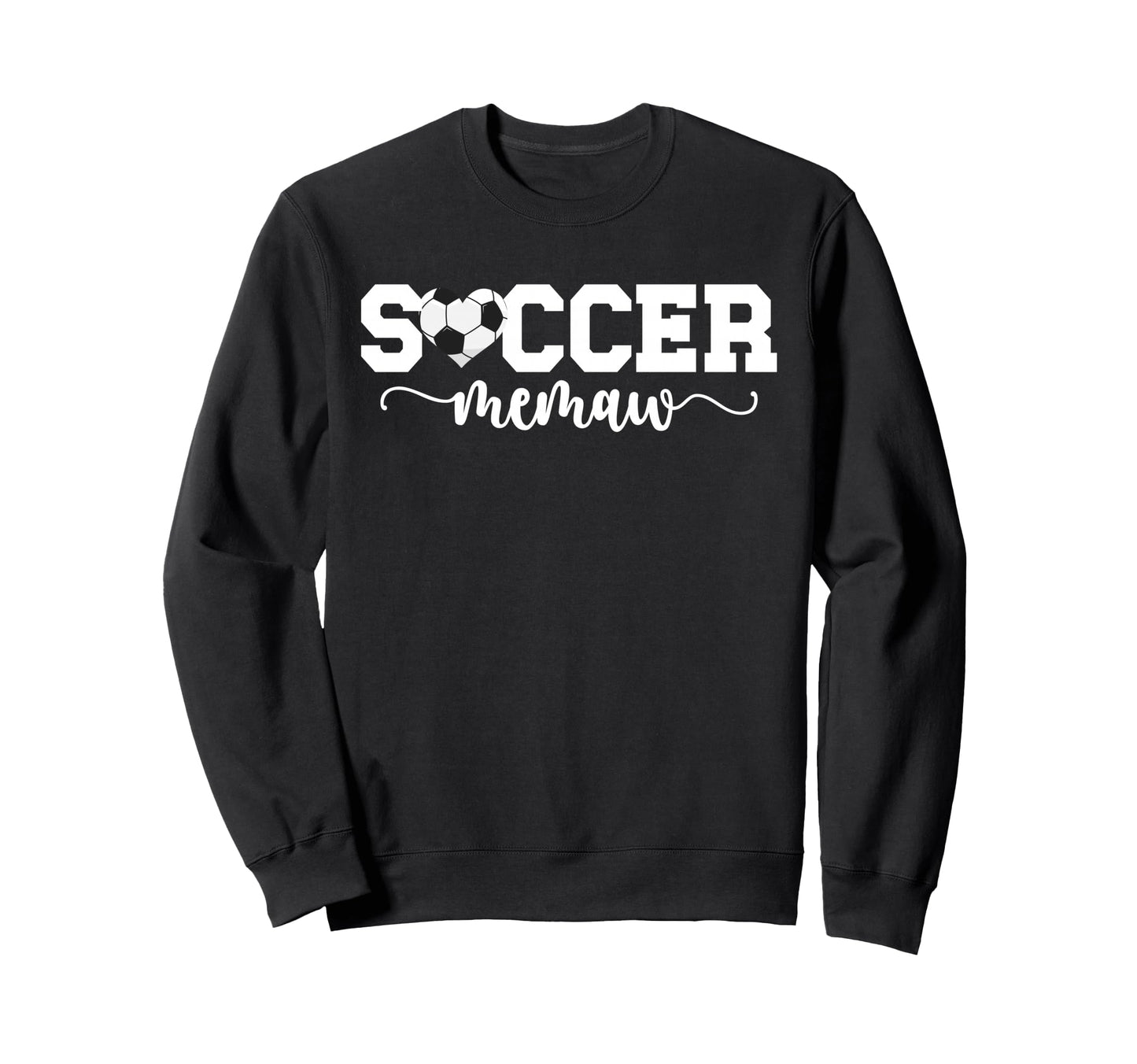 Soccer Memaw Soccer Player Memaw Sweatshirt - Unique Graphic for Adults - T-Shirt, Sweatshirt, Hoodie