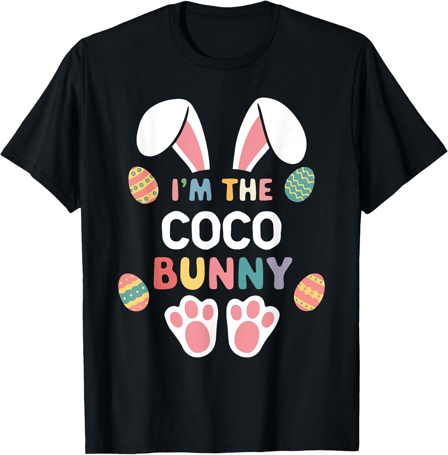I'm The Coco Bunny Easter Matching Family T-Shirt Unisex T-shirt, Sweatshirt, Hoodie, Long Sleeve Tee - T-Shirt, Sweatshirt, Hoodie