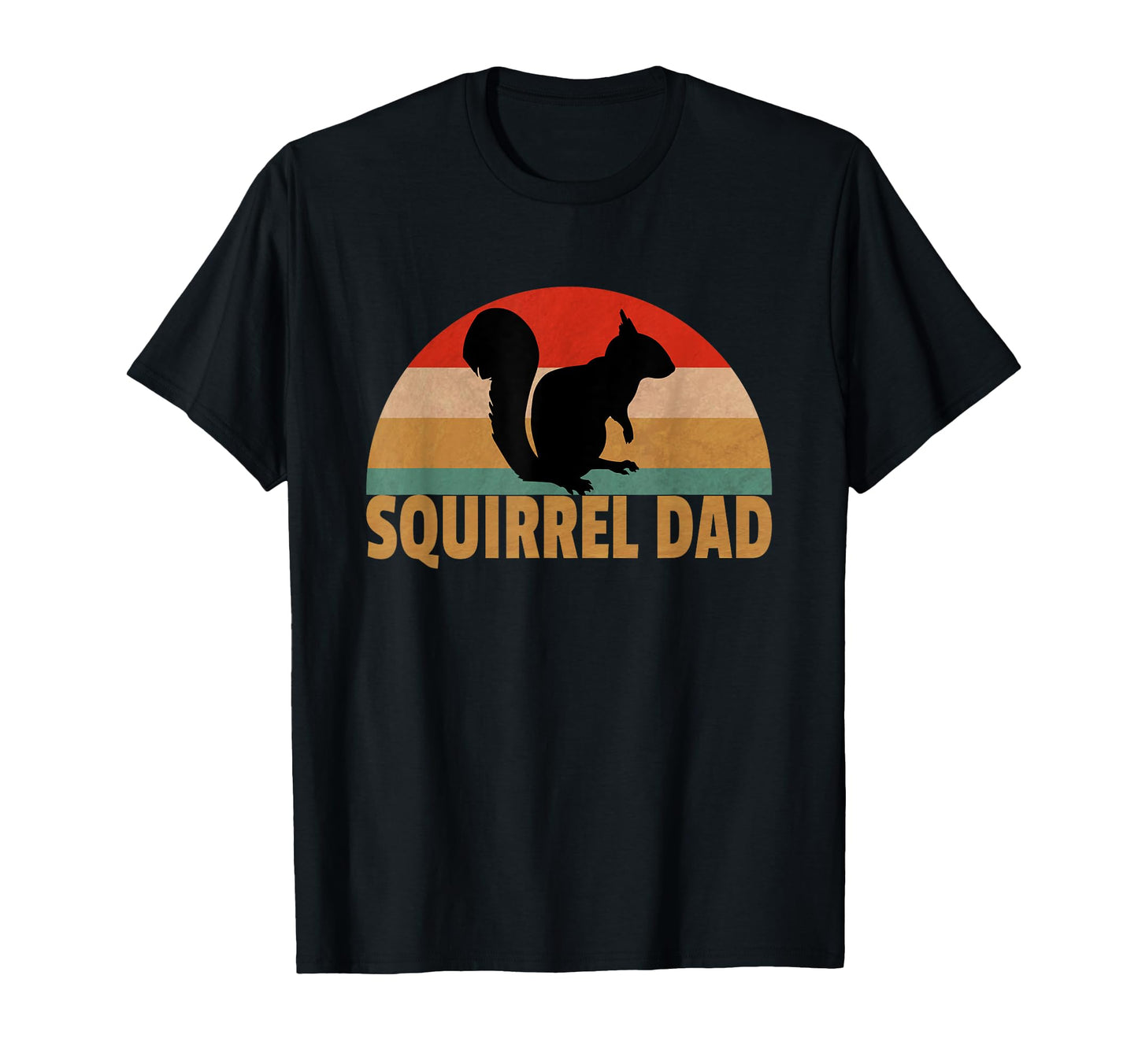 Squirrel Squirrel Dad Nuts Gift T-Shirt - Minimalist Print Unisex - T-Shirt, Sweatshirt, Hoodie